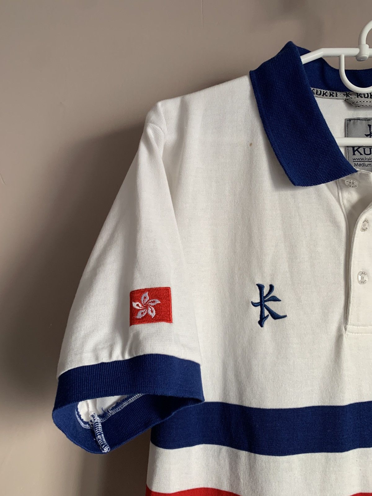 Other RANGERS GLASGOW SUPPORTERS HONG KONG FAN SHIRT POLO KUKRI Size US M / EU 48-50 / 2 - 3 Thumbnail