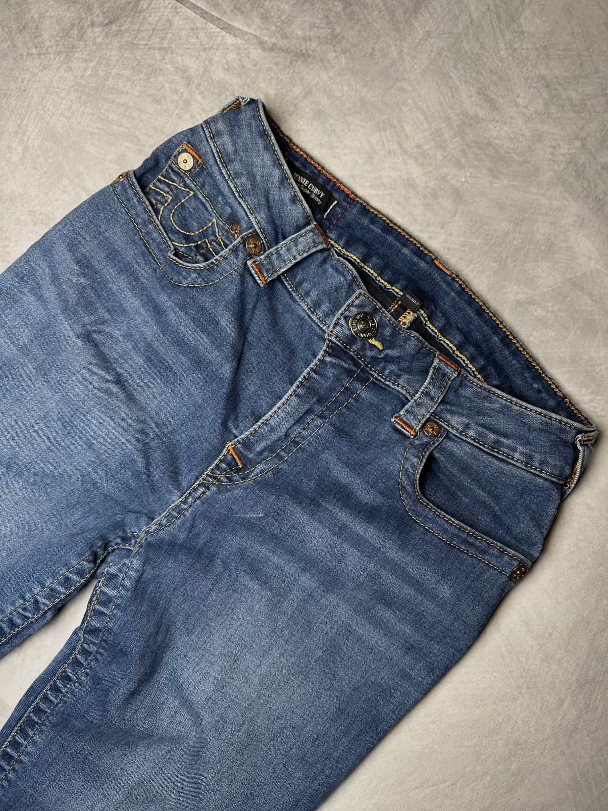 True Religion × Vintage True Religion skinny jeans women Size 30" / US 8 / IT 44 - 6 Thumbnail