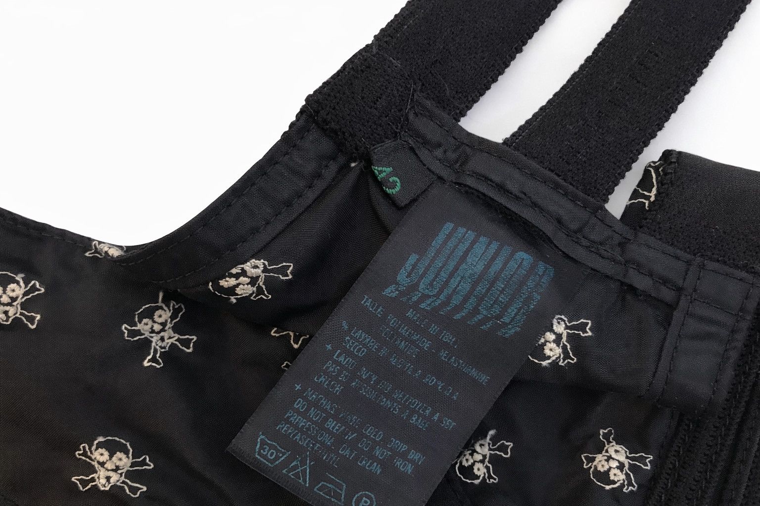 Jean Paul Gaultier Jean Paul Gaultier Skull Bustier Corset Crop Bra Top Size M / US 6-8 / IT 42-44 - 9 Thumbnail