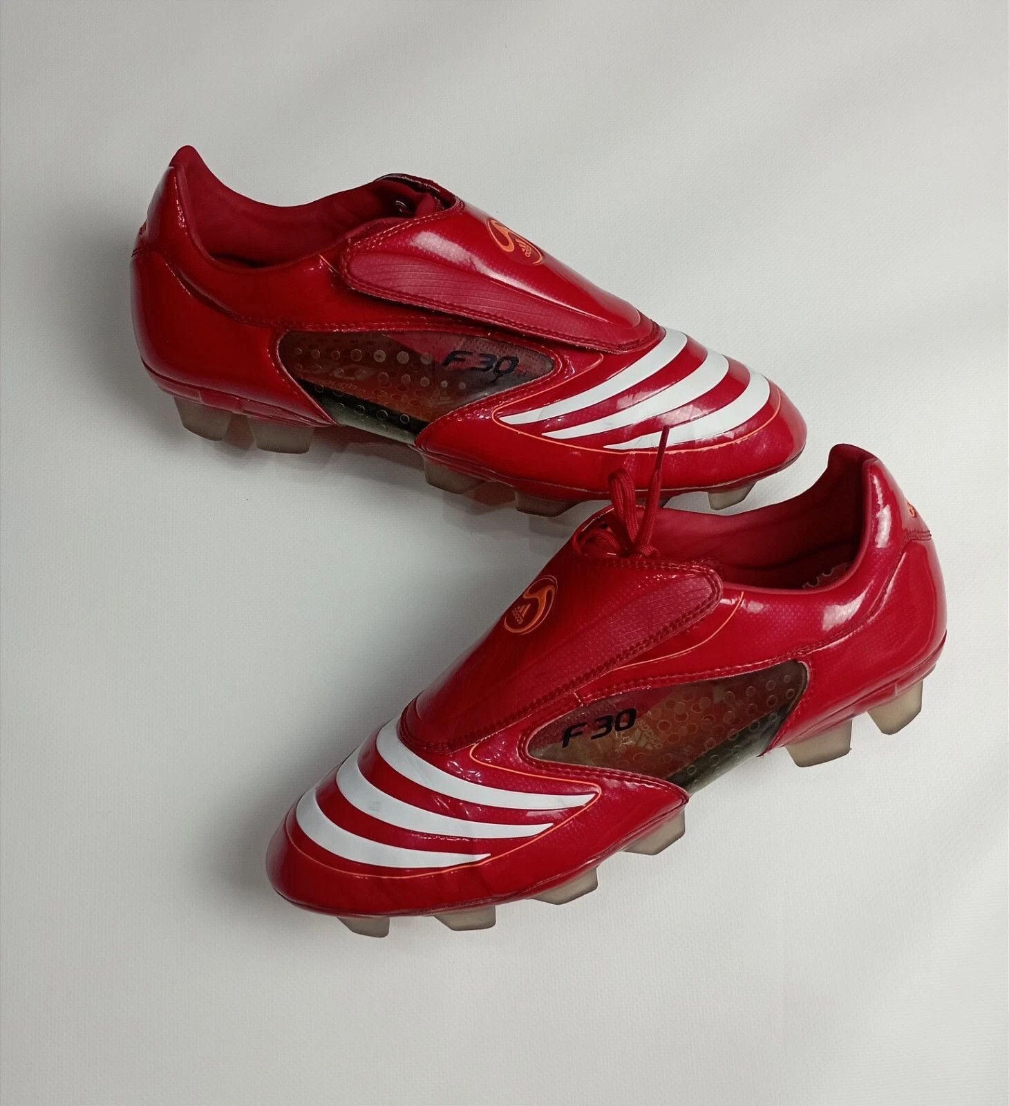 Adidas Adidas TRX F-30 Euro 2008 Soccer Boots Cleats Vintage Red Size US 12 / EU 45 - 2 Thumbnail
