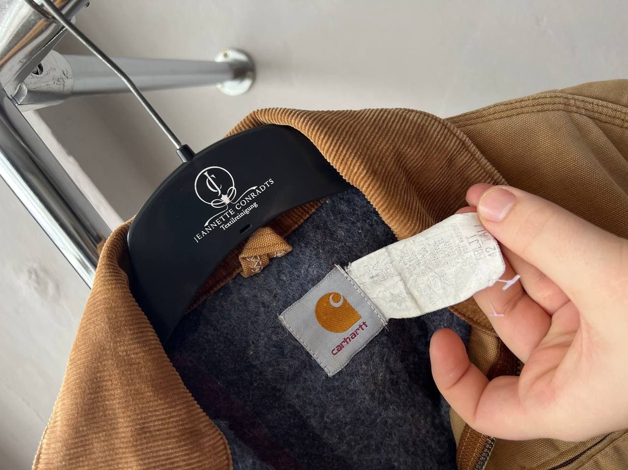 Carhartt 90’S CARHARTT TRASHED DETROID AMERICAN ICONIC JACKET COAT 42 Size US M / EU 48-50 / 2 - 10 Thumbnail
