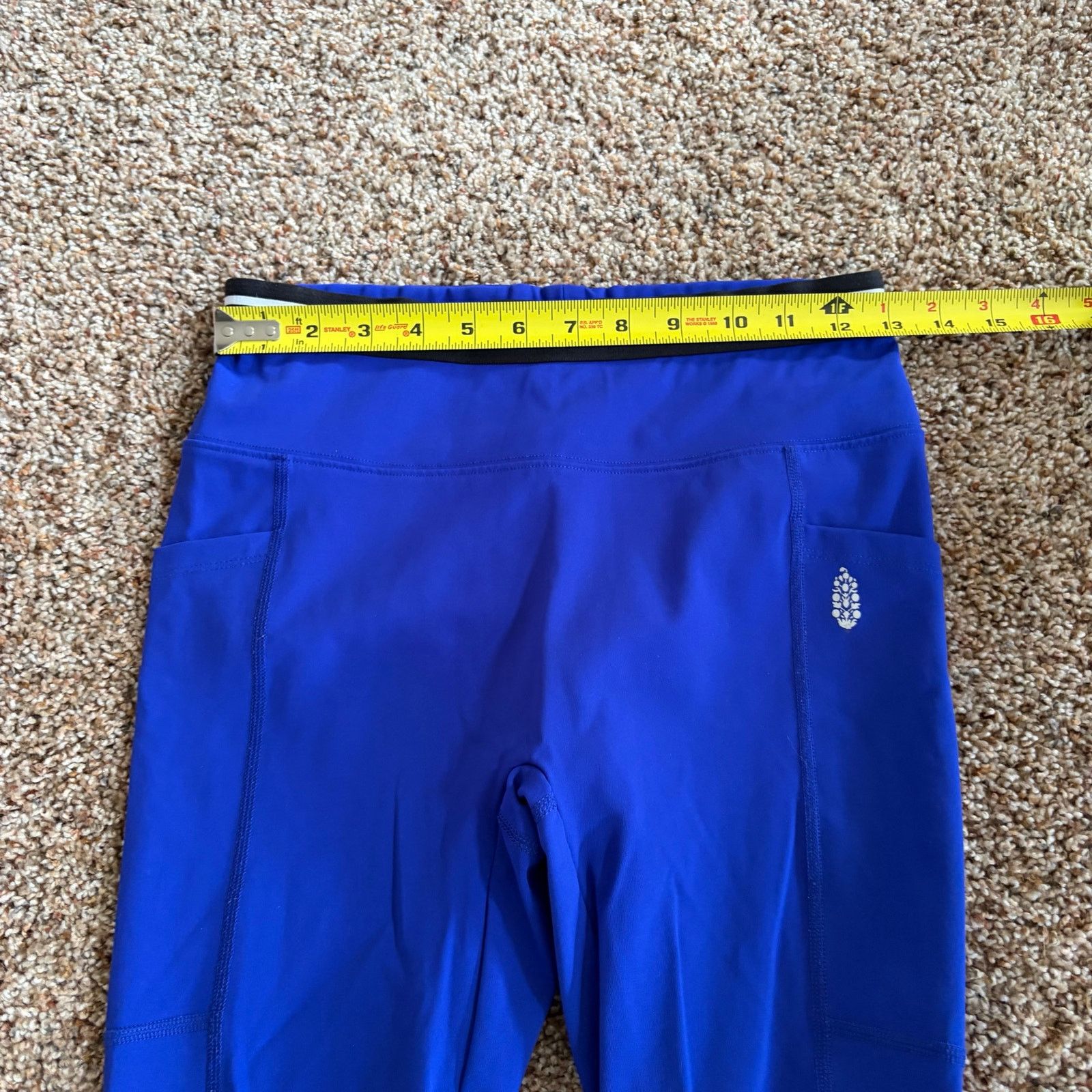 Free People Free People Movement Zephyr Leggings Cobalt Blue Size SMALL Size 26" / US 2 / IT 38 - 4 Thumbnail