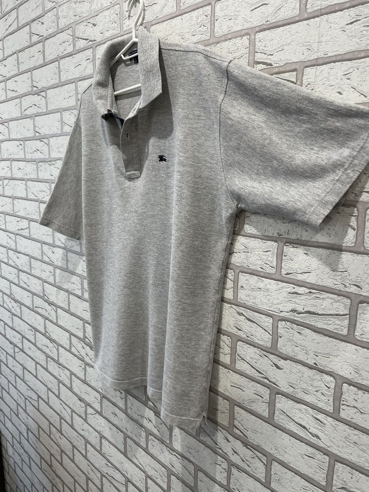 Burberry × Vintage Vintage Burberry London Short Sleeve Polo T Shirt Tee Size US L / EU 52-54 / 3 - 8 Thumbnail