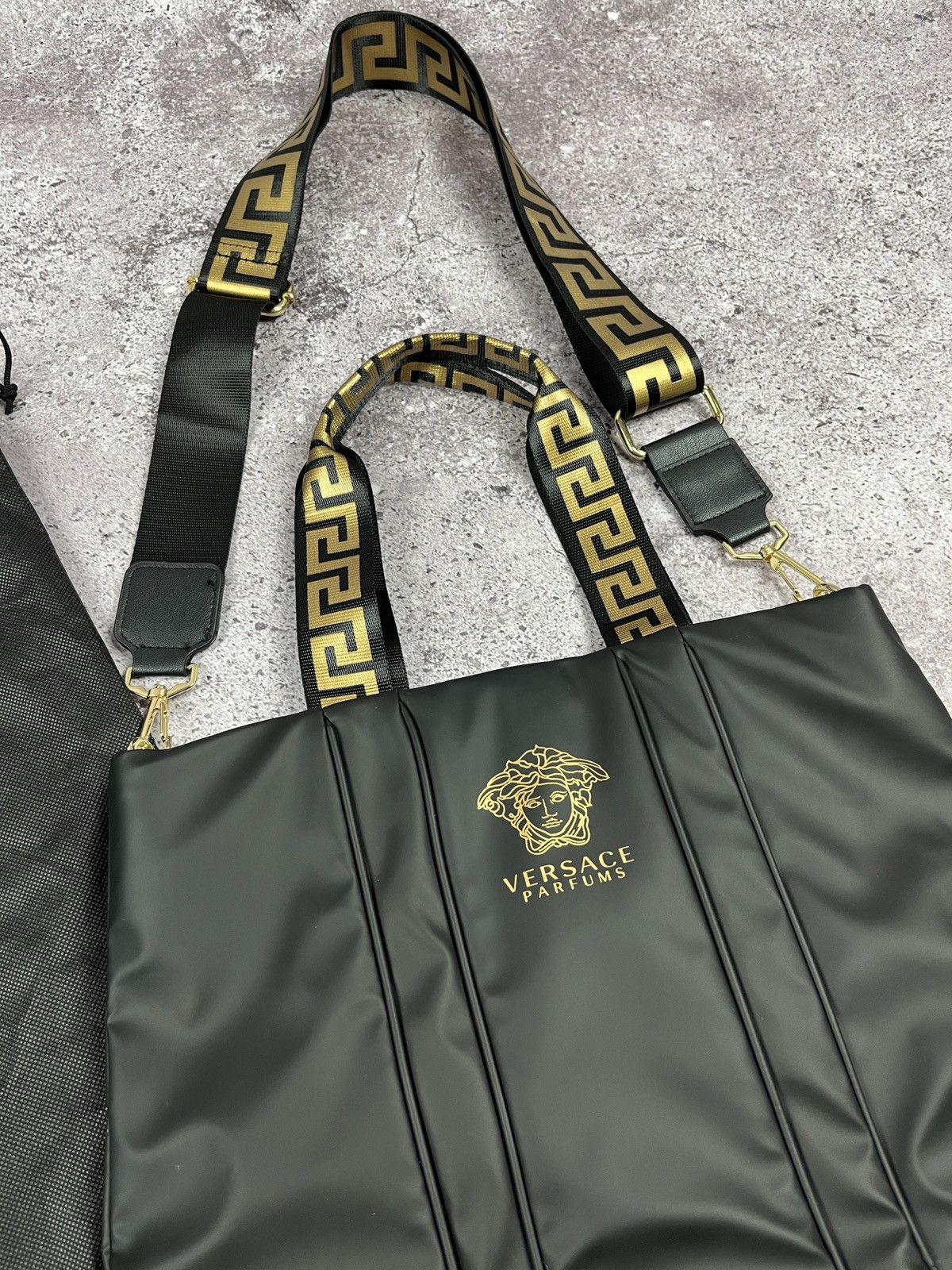 Versace Versace Parfums Shoulder Bag Black Size ONE SIZE - 3 Thumbnail