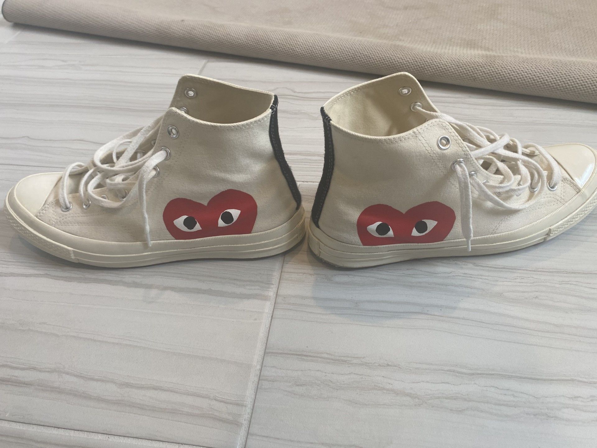 Comme des Garcons PLAY Comme Des Garcons Play Chuck 70 Cream Size US 11 / EU 44 - 1 Thumbnail