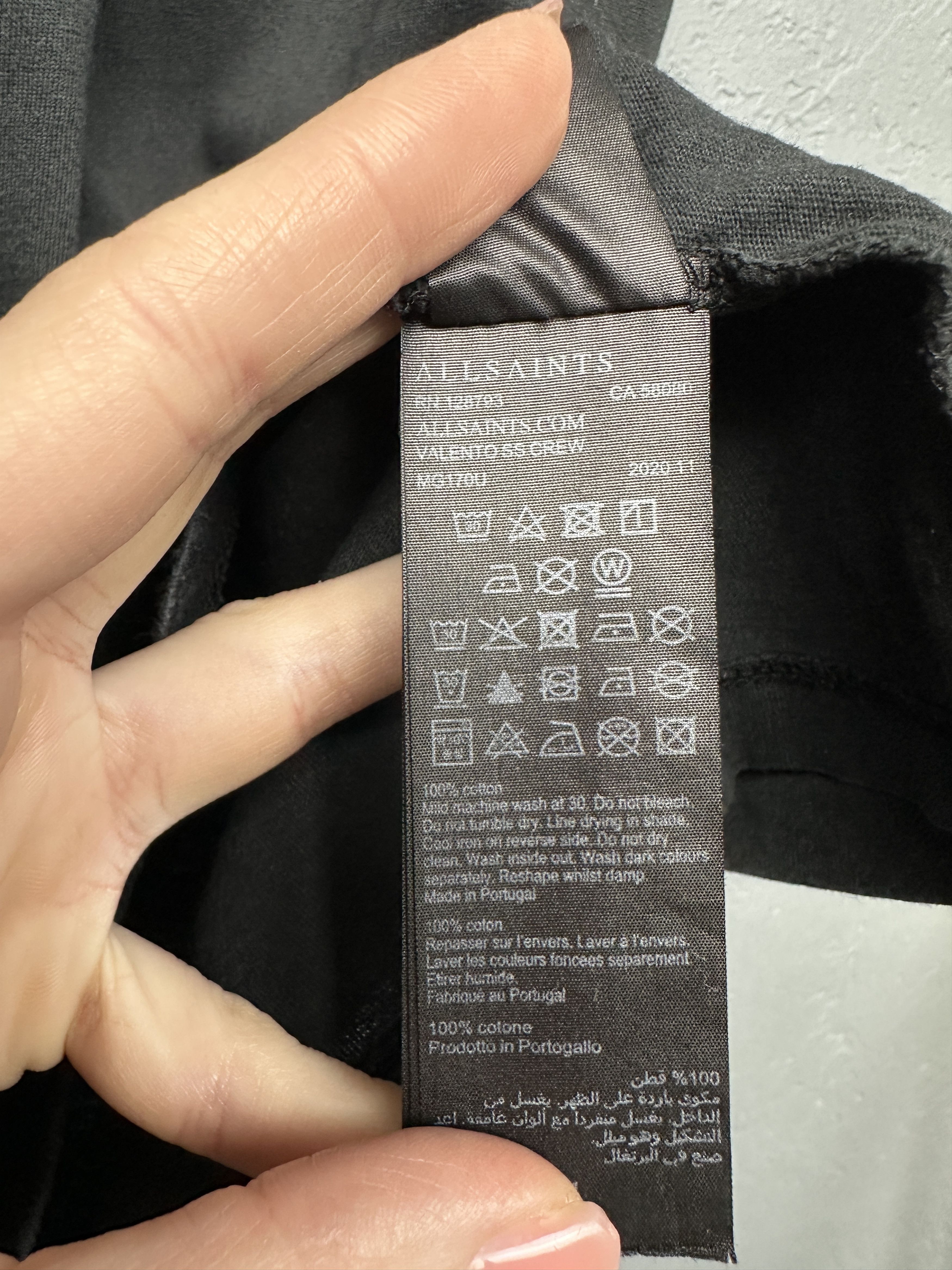 Allsaints Allsaints Mens Valento Grafic T-Shirt Size US M / EU 48-50 / 2 - 7 Thumbnail