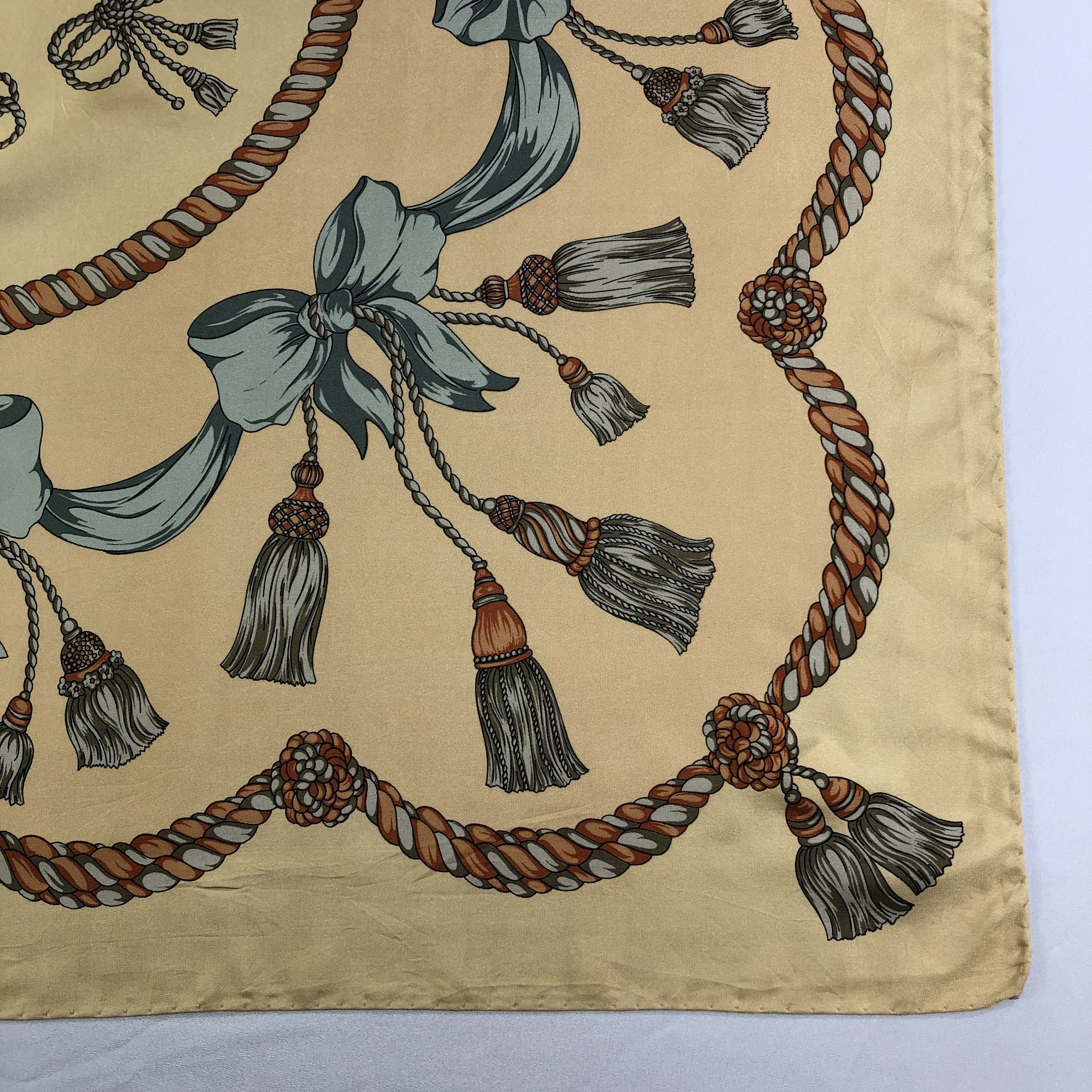 Vintage Vintage Richel Silk Scarf Size ONE SIZE - 4 Thumbnail