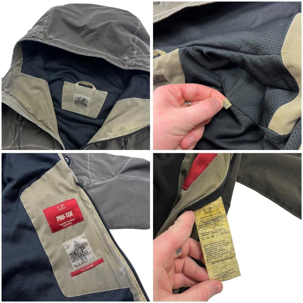 C.P. Company CP Company Re Colour Pro Tek Jacket Brown - Size 46 / Small Size US S / EU 44-46 / 1 - 6 Thumbnail