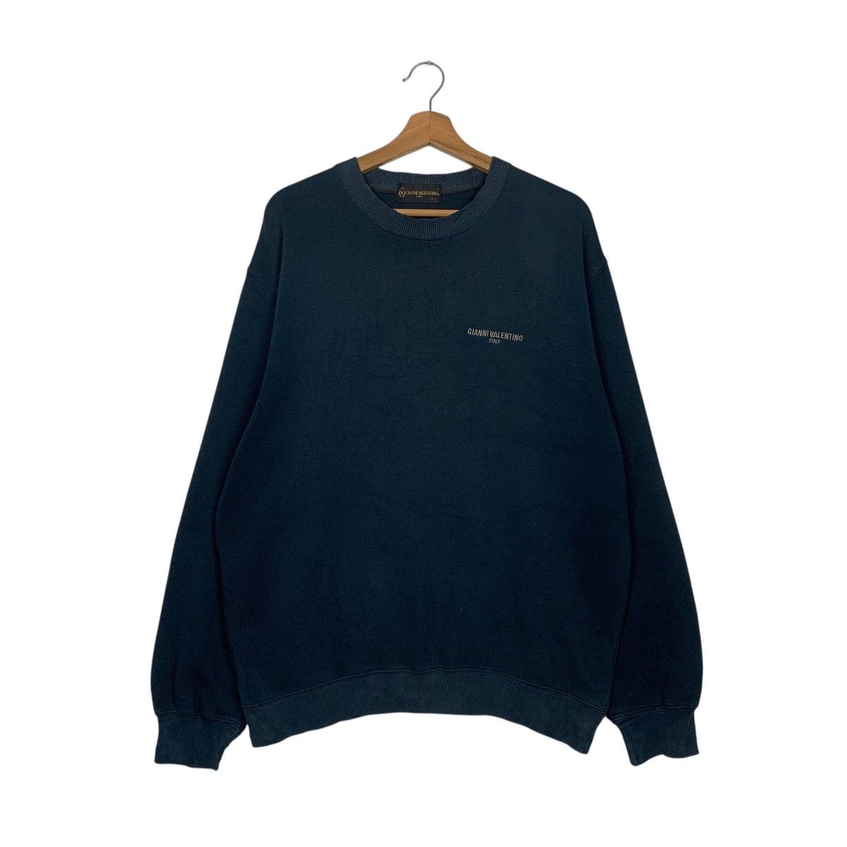 Japanese Brand Gianni Valentino Crewneck Sweatshirt Size US L / EU 52-54 / 3 - 2 Thumbnail