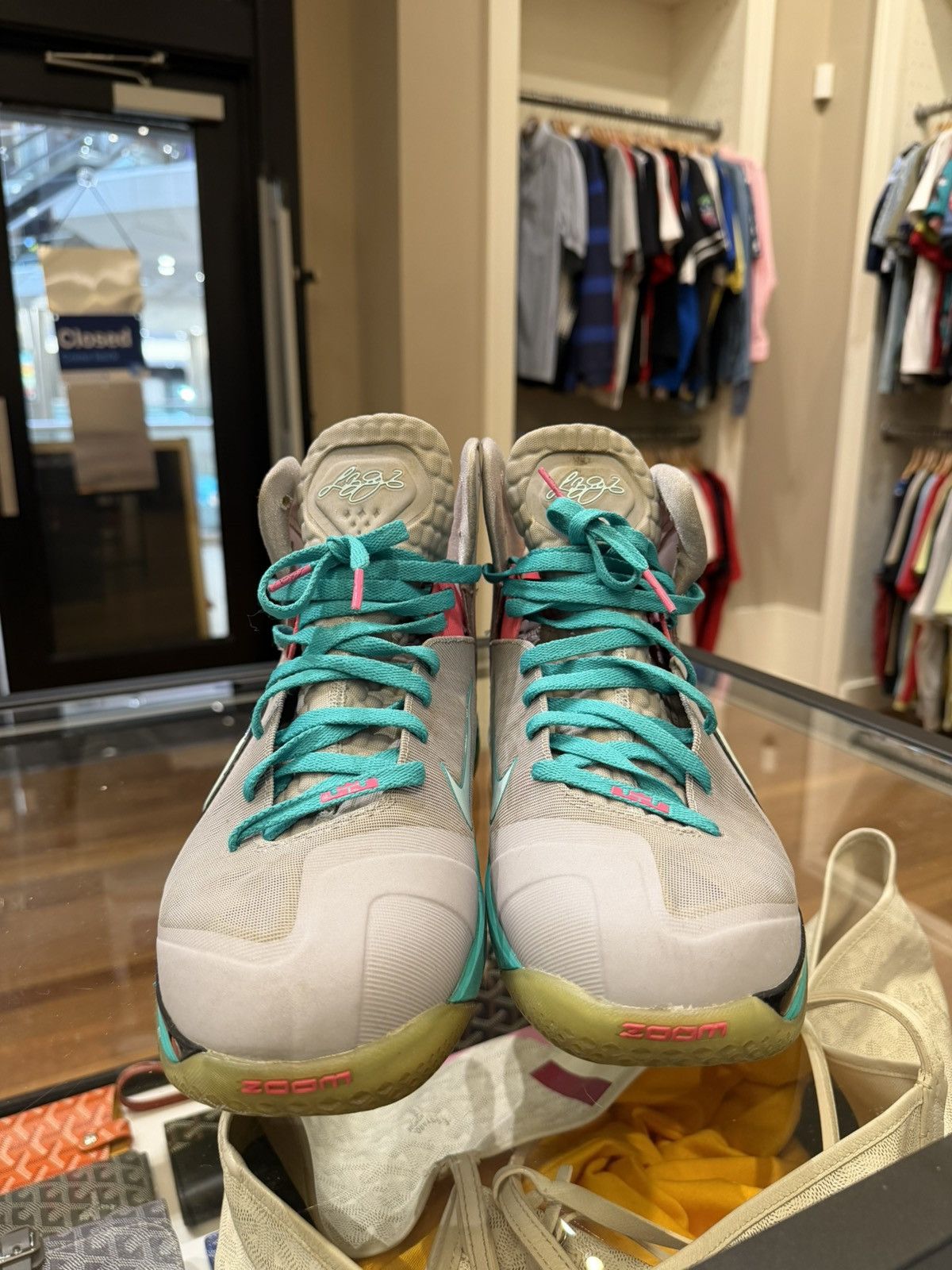 Nike Nike LeBron 9 PS Elite 'South Beach (2012)' Size US 13 / EU 46 - 5 Thumbnail
