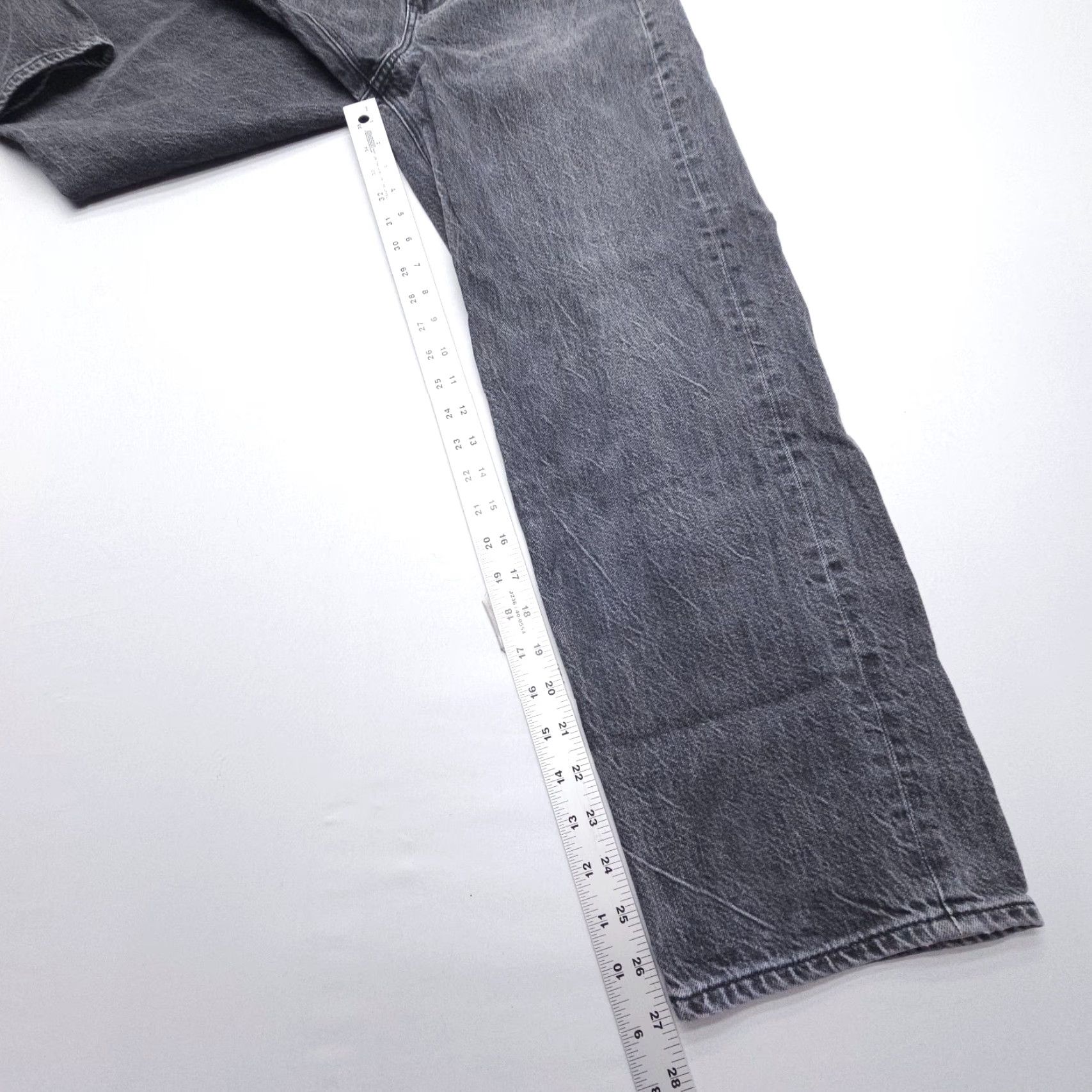 American Eagle Outfitters American Eagle Outfitters Jeans Womens 6 Black High Rise Wide Leg Baggy Skater Boho Womens Size 28" / US 6 / IT 42 - 4 Thumbnail