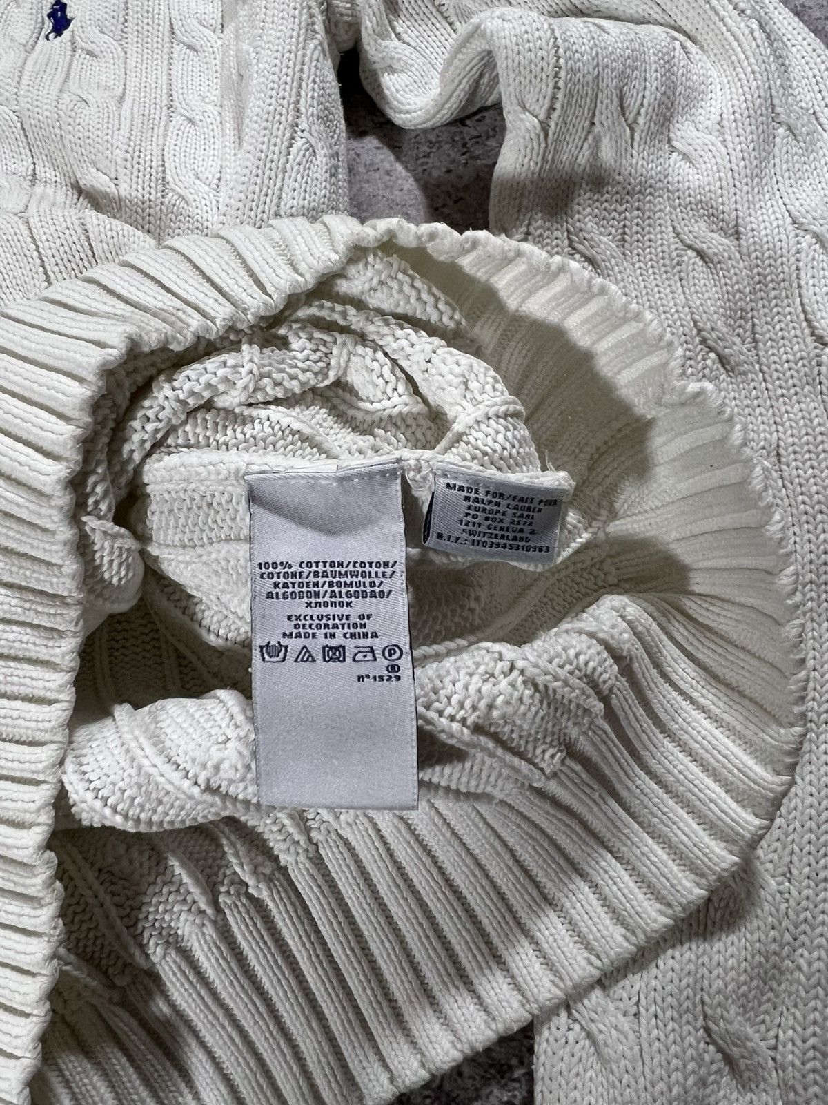 Polo Ralph Lauren Polo Ralph Lauren sweater Knitted vintage 90s V-neck Y2k Size L / US 10 / IT 46 - 8 Thumbnail