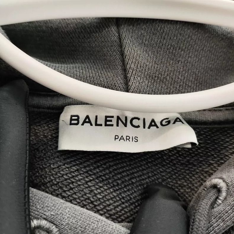 Balenciaga Balenciaga Cloth hoodie size s grey Size US S / EU 44-46 / 1 - 4 Thumbnail