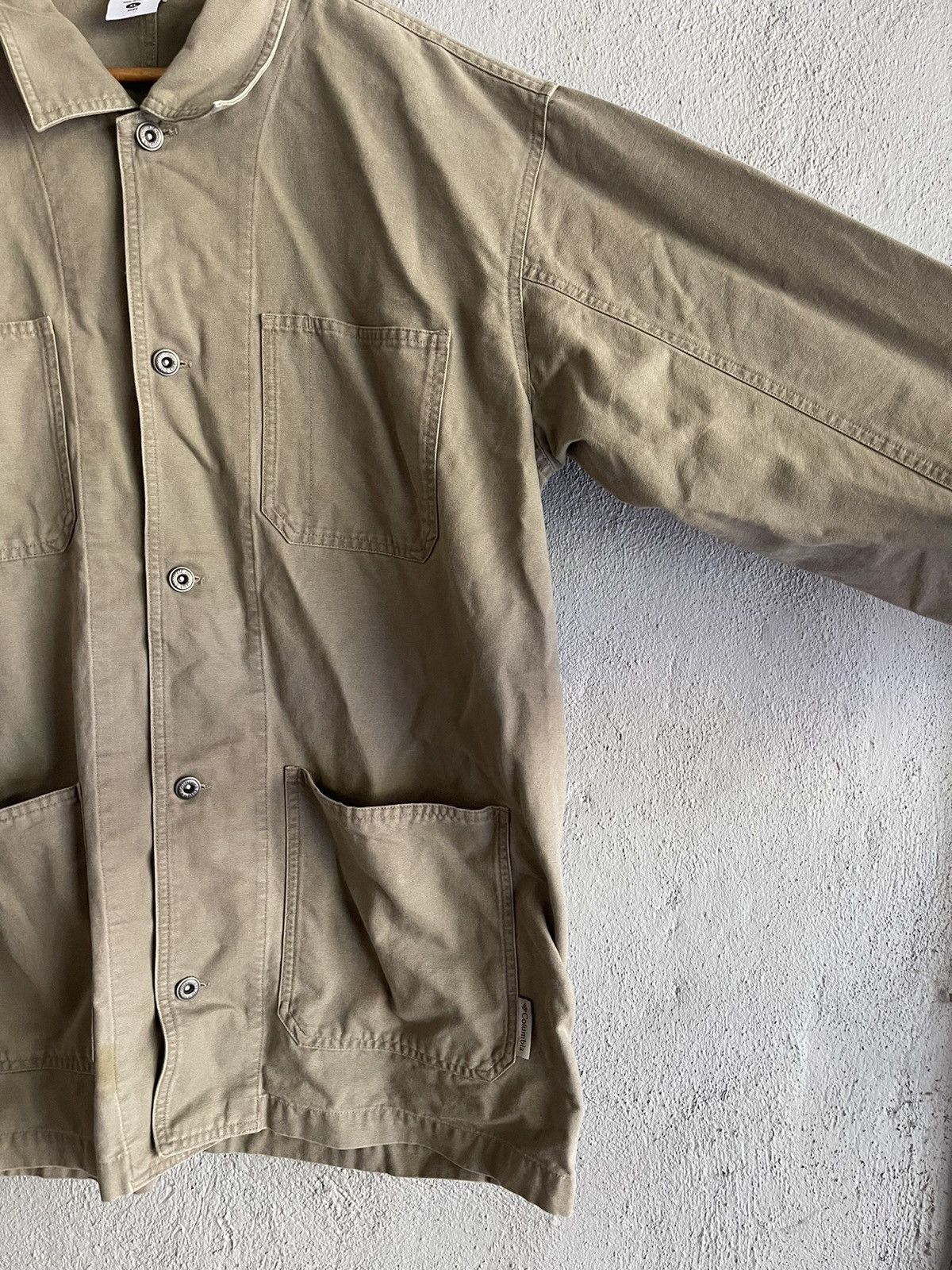 Columbia Vintage Columbia Chore Workwear Jacket Size US XL / EU 56 / 4 - 4 Thumbnail
