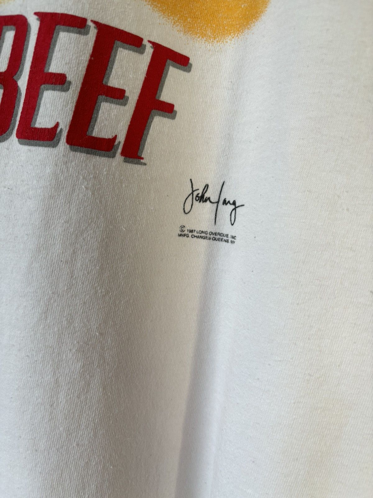 Vintage Vintage 1987 Roast Beef Art Tee Size US L / EU 52-54 / 3 - 5 Thumbnail