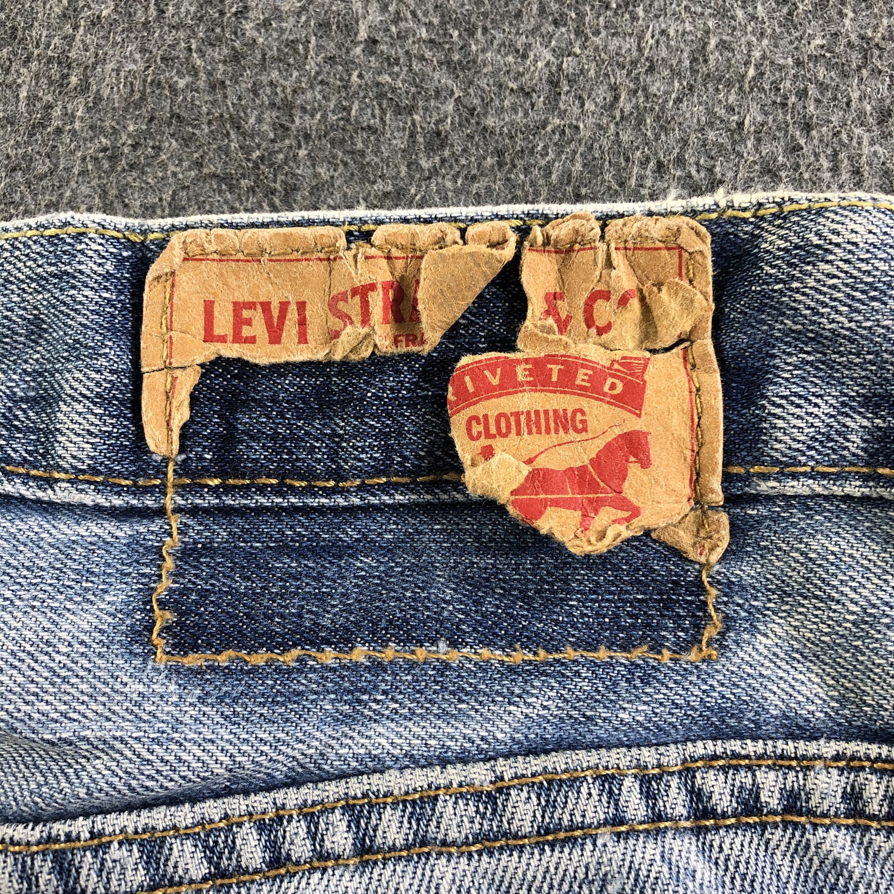 Levi's Vintage Blue Wash Levis 569 Jeans-J3308 Size US 36 / EU 52 - 5 Thumbnail