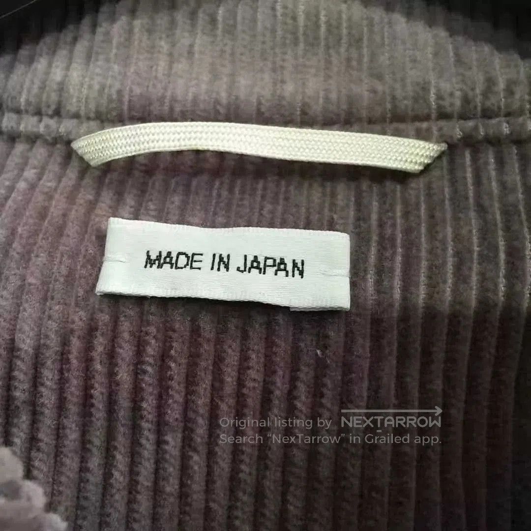 Thom Browne thom browne gray corduroy long sleeve shirt. Size US S / EU 44-46 / 1 - 4 Thumbnail