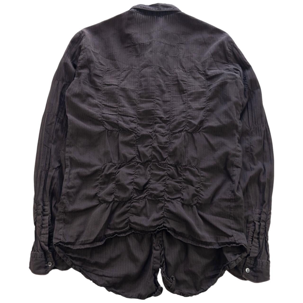 Marithe + Francois Girbaud Vintage Marithe + Francois Girbaud Rouched Shirt Size M Size M / US 6-8 / IT 42-44 - 2 Thumbnail