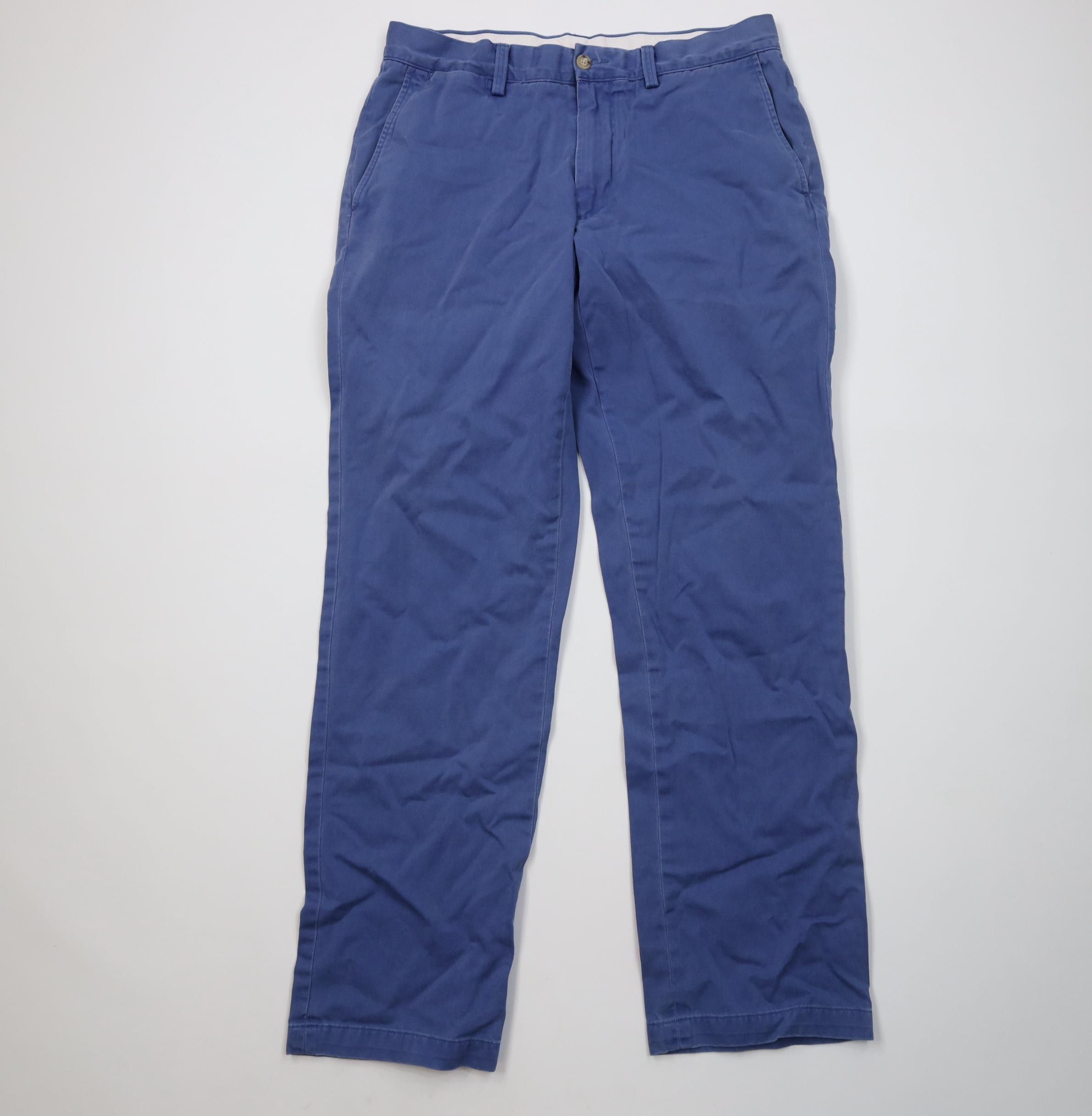 Polo Ralph Lauren Vintage Y2K Ralph Lauren Classic Fit Golf Chino Pants Blue Size US 32 / EU 48 - 1 Thumbnail