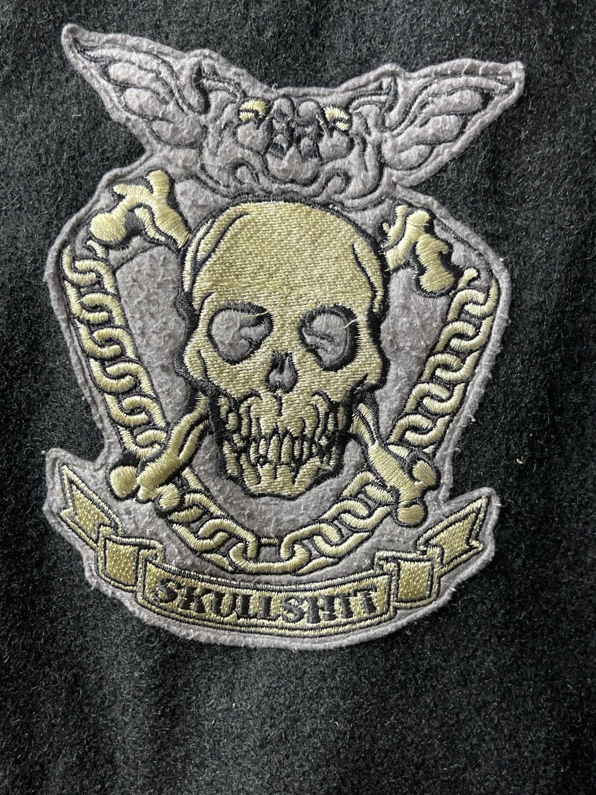 Other Vintage skullshit varsity jacket Size US M / EU 48-50 / 2 - 8 Thumbnail