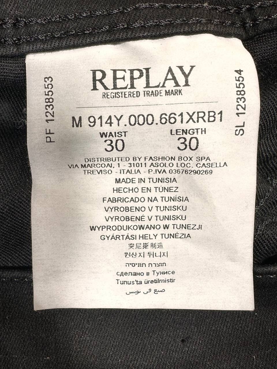 Replay Replay Hyperflex X-Lite Re-Used jeans Size US 30 / EU 46 - 7 Thumbnail