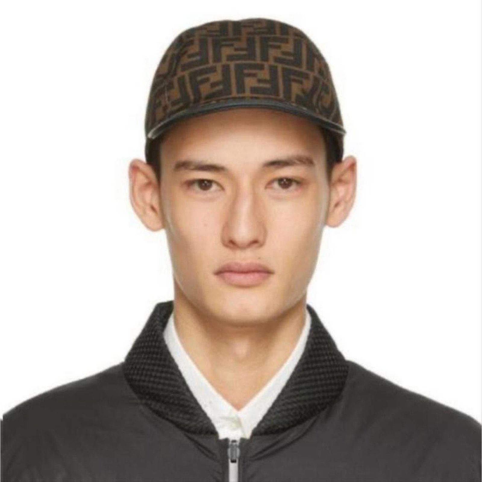 Fendi FF logo stripe reversible baseball hat Size ONE SIZE - 8 Thumbnail