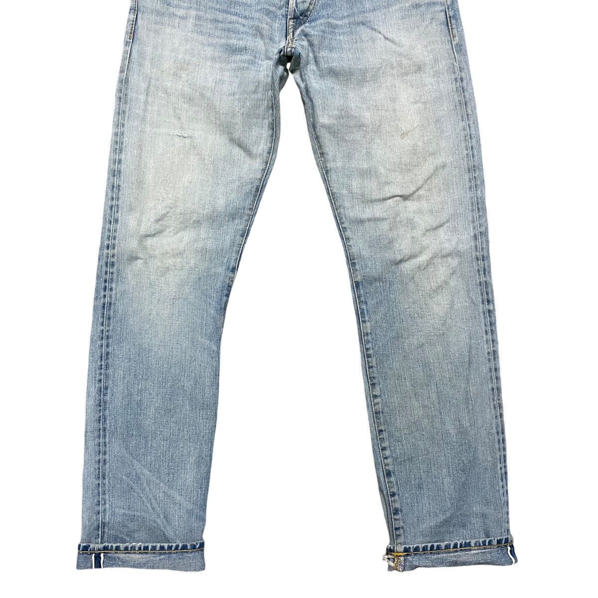 Vintage Double RL Distressed Denim Selvedge Jeans Slim Fit