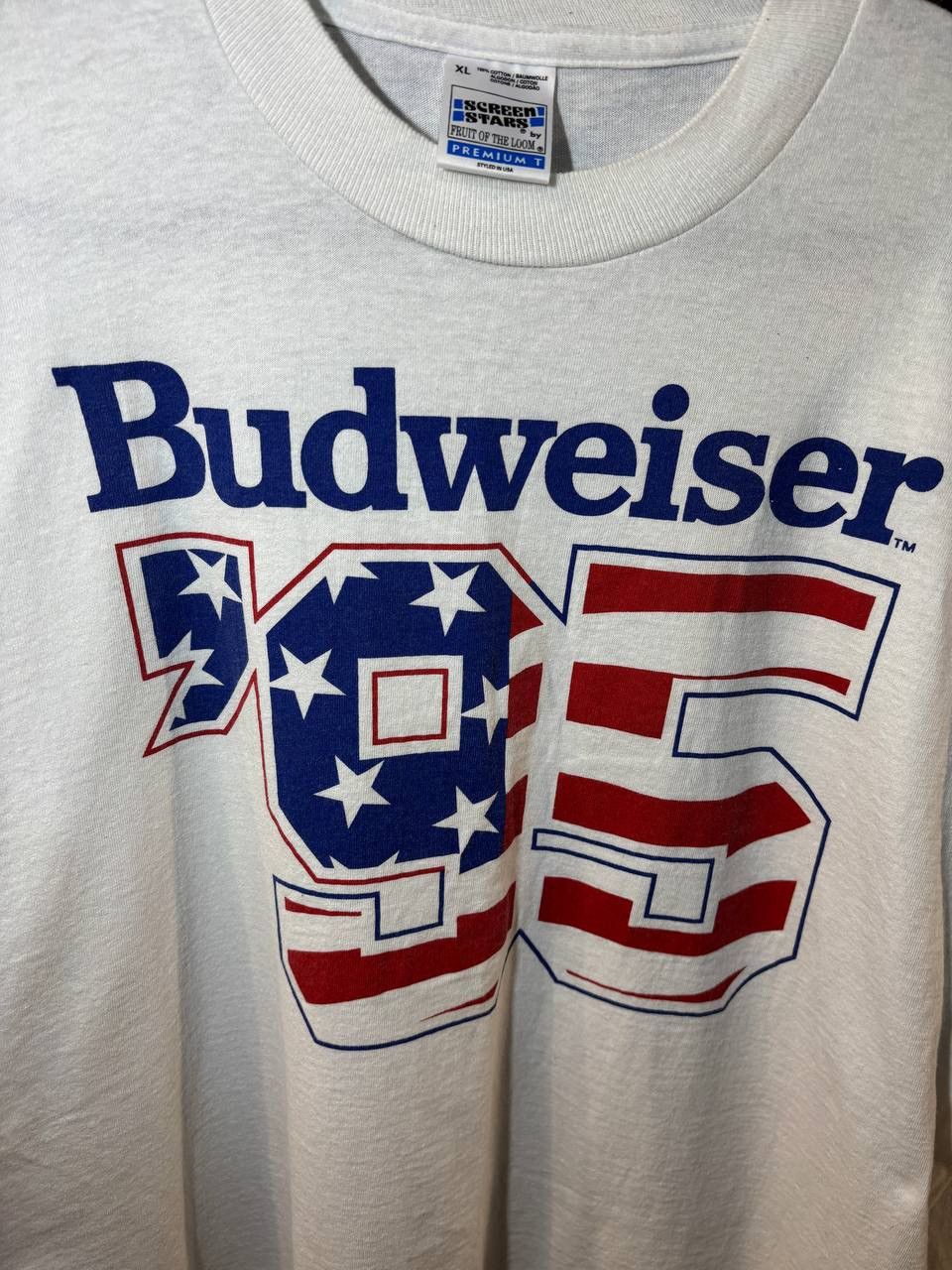 Budweiser 90’s Budweiser vintage long sleeve Size:XL Size US XL / EU 56 / 4 - 4 Thumbnail