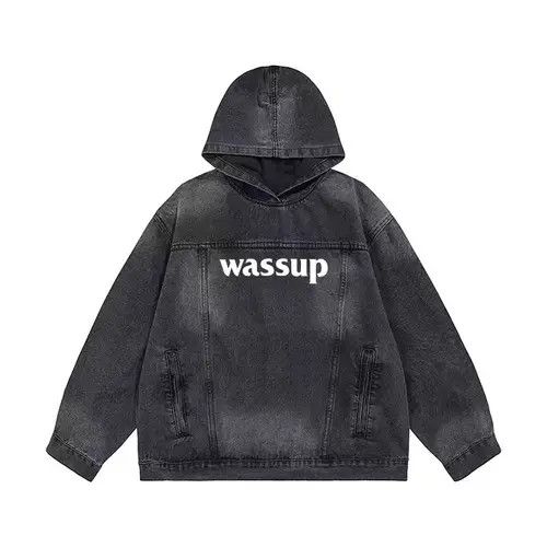 Japanese Brand Faded Vintage Style Acid Wash Oversized Hoodie Size US XL / EU 56 / 4 - 4 Thumbnail