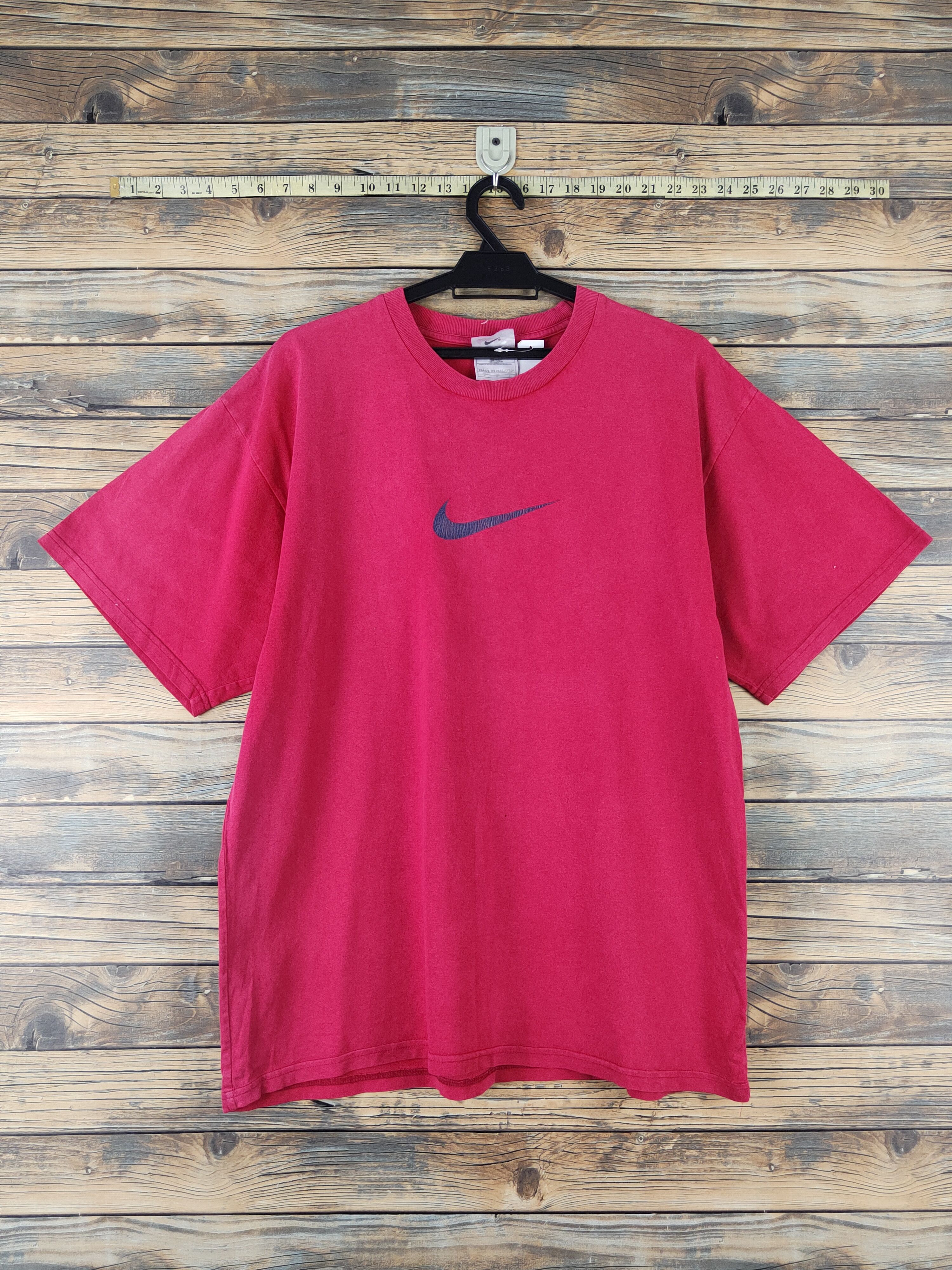 Nike DLL Nike Red Short Sleeve T-shirt #1435 Size US M / EU 48-50 / 2 - 1 Thumbnail