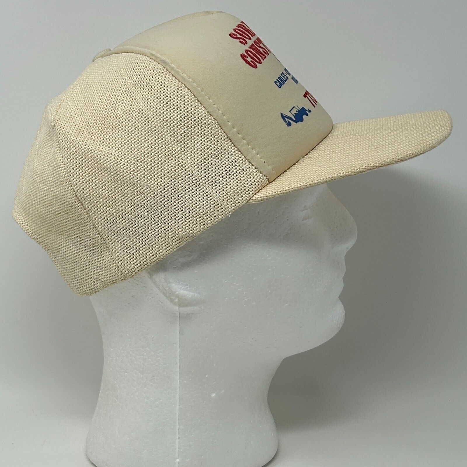 Vintage Vintage Sorensen Construction Inc Trucker Hat Baseball Cap M Size ONE SIZE - 9 Thumbnail