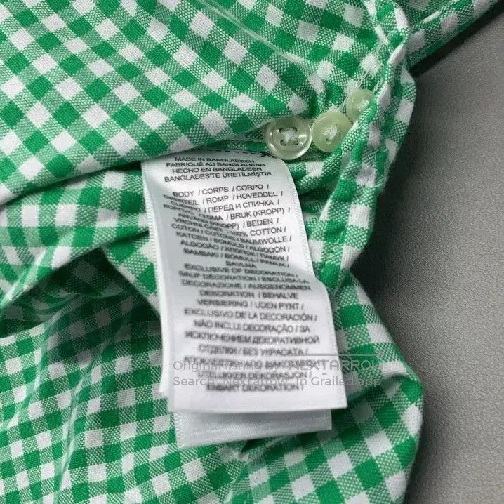 Polo Ralph Lauren Polo Ralph Lauren Green Check Long. Size US XL / EU 56 / 4 - 6 Thumbnail