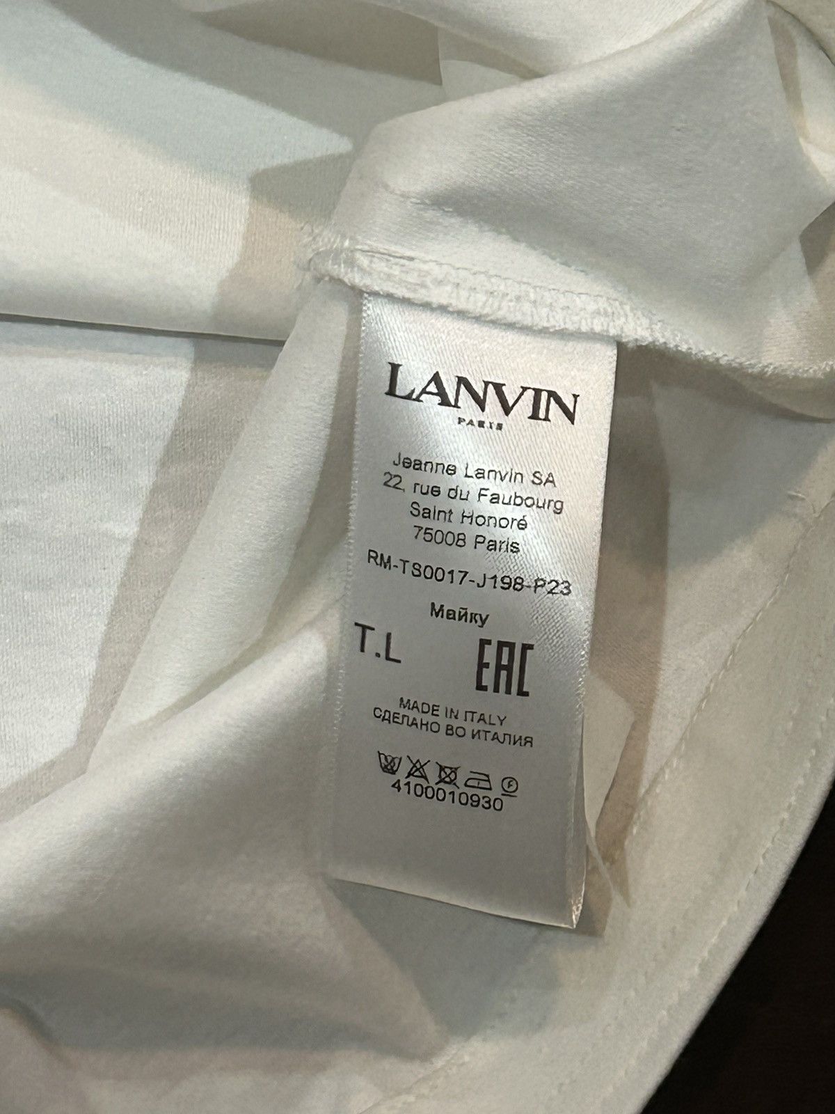 Lanvin Lanvin Size US L / EU 52-54 / 3 - 7 Thumbnail