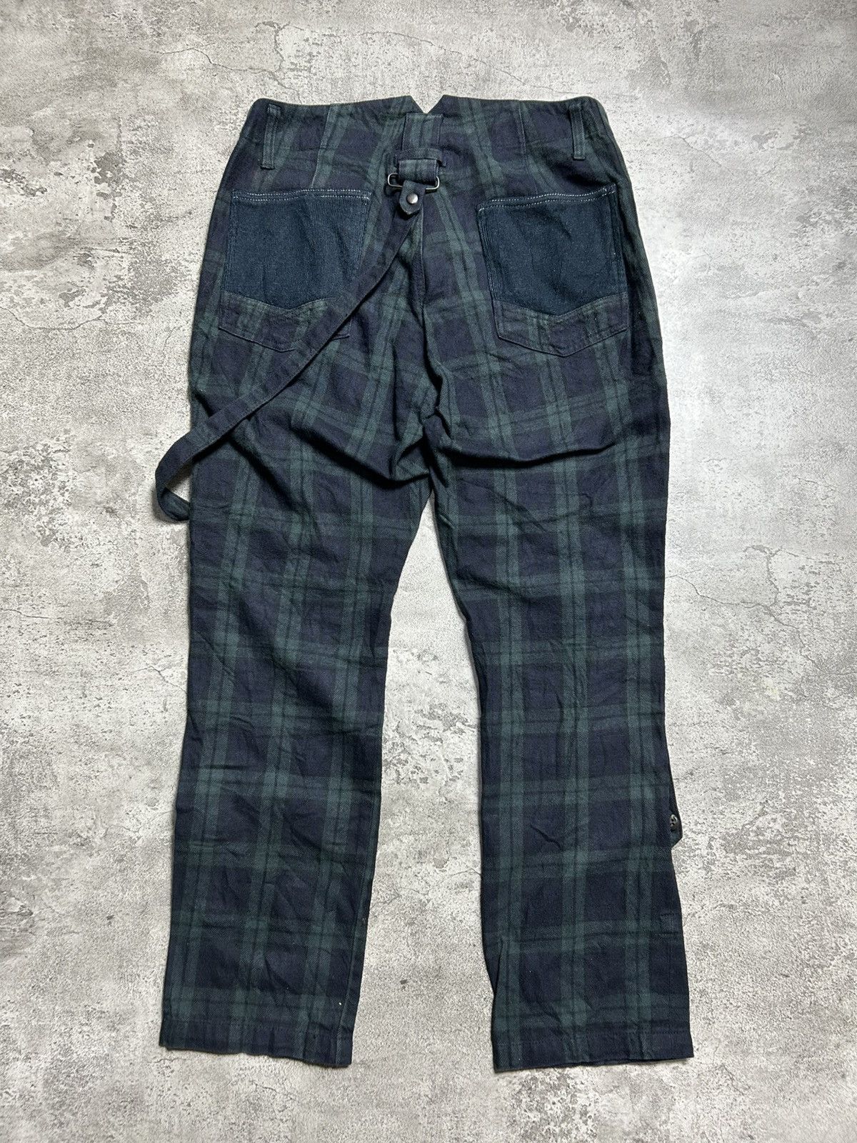 PPFM PPFM Plaid Strap Detail Pants Size 31 Size US 31 - 7 Thumbnail