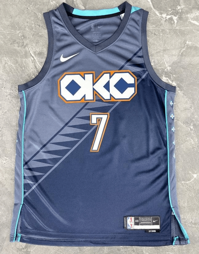 NBA 26 Thunder #7 Chet Holmgren Jersey Size US M / EU 48-50 / 2 - 1 Thumbnail