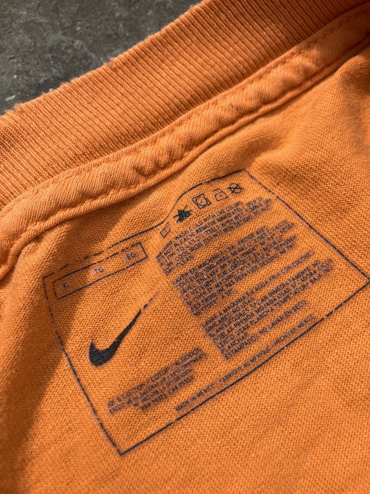 Nike × Vintage Y2K Nike Distressed Oversized Tee Size US XL / EU 56 / 4 - 5 Thumbnail