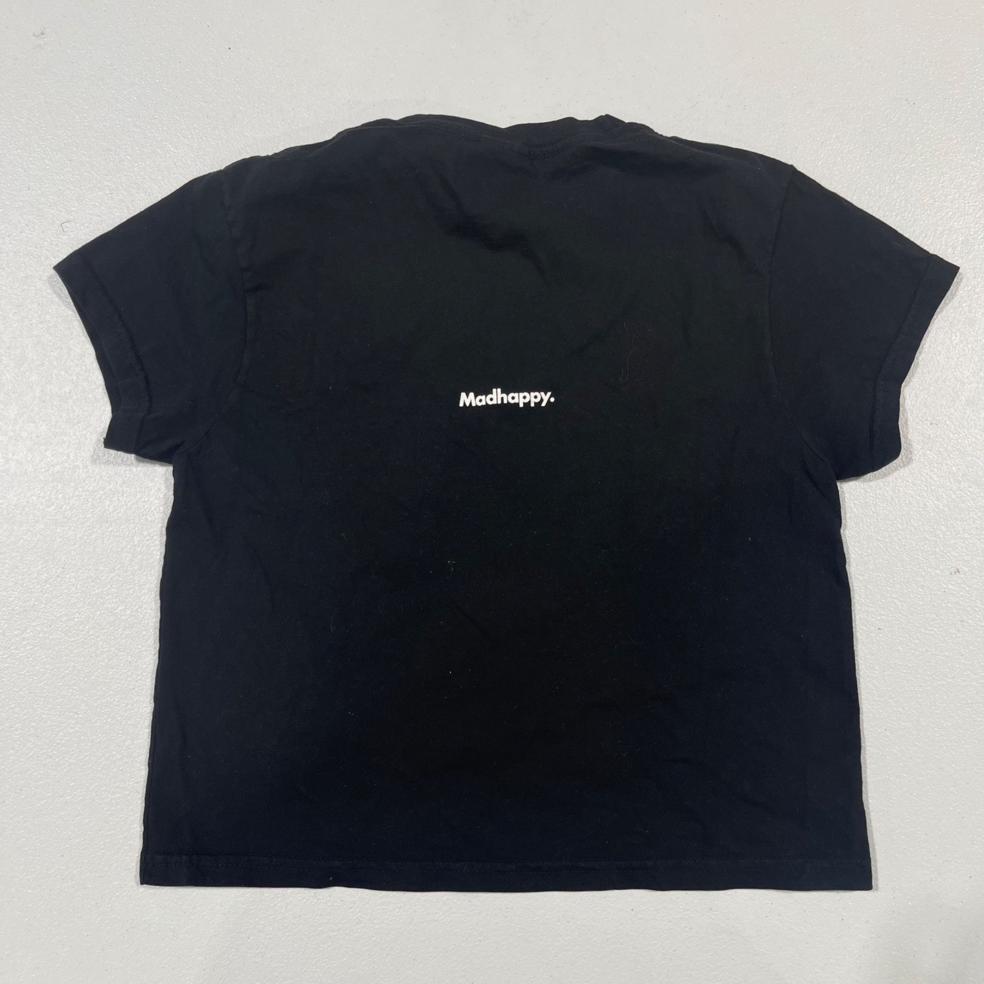 Madhappy NEW MADHAPY PEACE BLACK BABY TEE SMALL Size S / US 4 / IT 40 - 3 Thumbnail