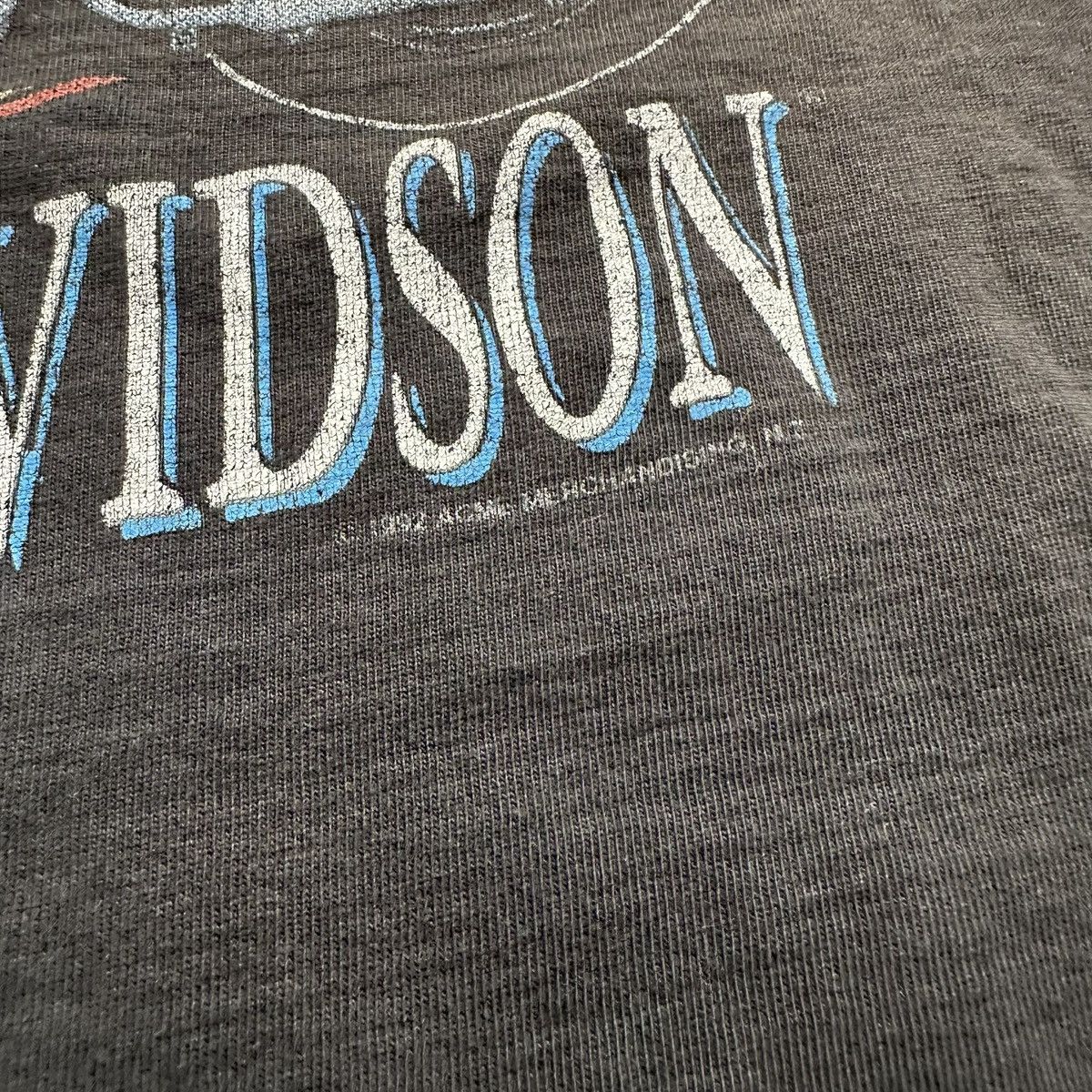 Harley Davidson Vintage 1992 Harley Davidson Single Stitch Graphic Tee Size US L / EU 52-54 / 3 - 7 Thumbnail