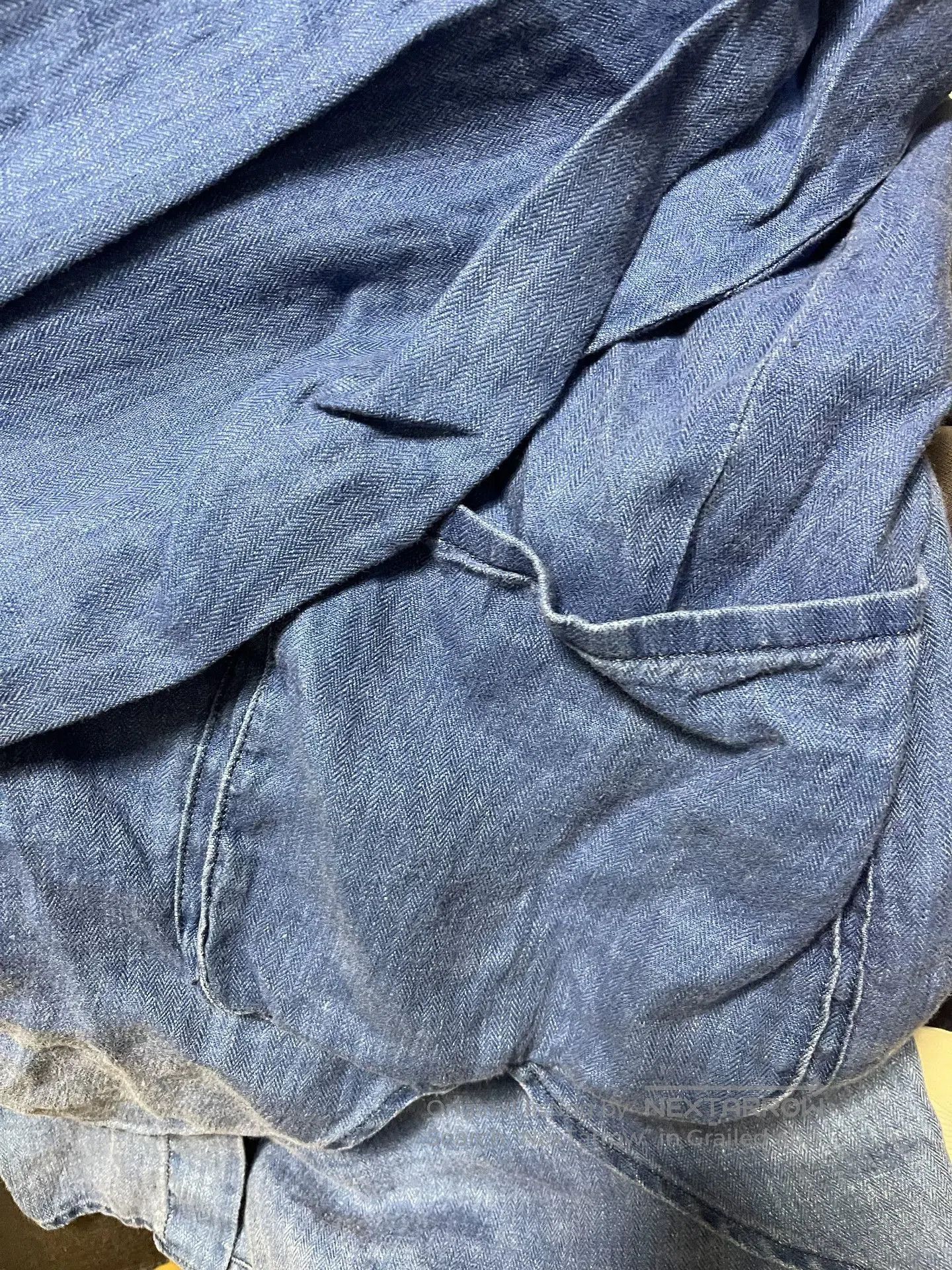 Porter Classic Porter classic indigo linen shirt. Size US M / EU 48-50 / 2 - 6 Thumbnail