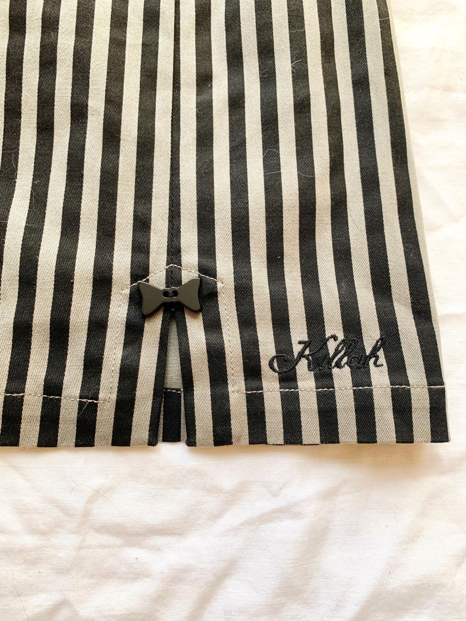 Miss Sixty Y2K Killah Tube Dress Striped Bodycon Mini - Size L Size L / US 10 / IT 46 - 9 Thumbnail
