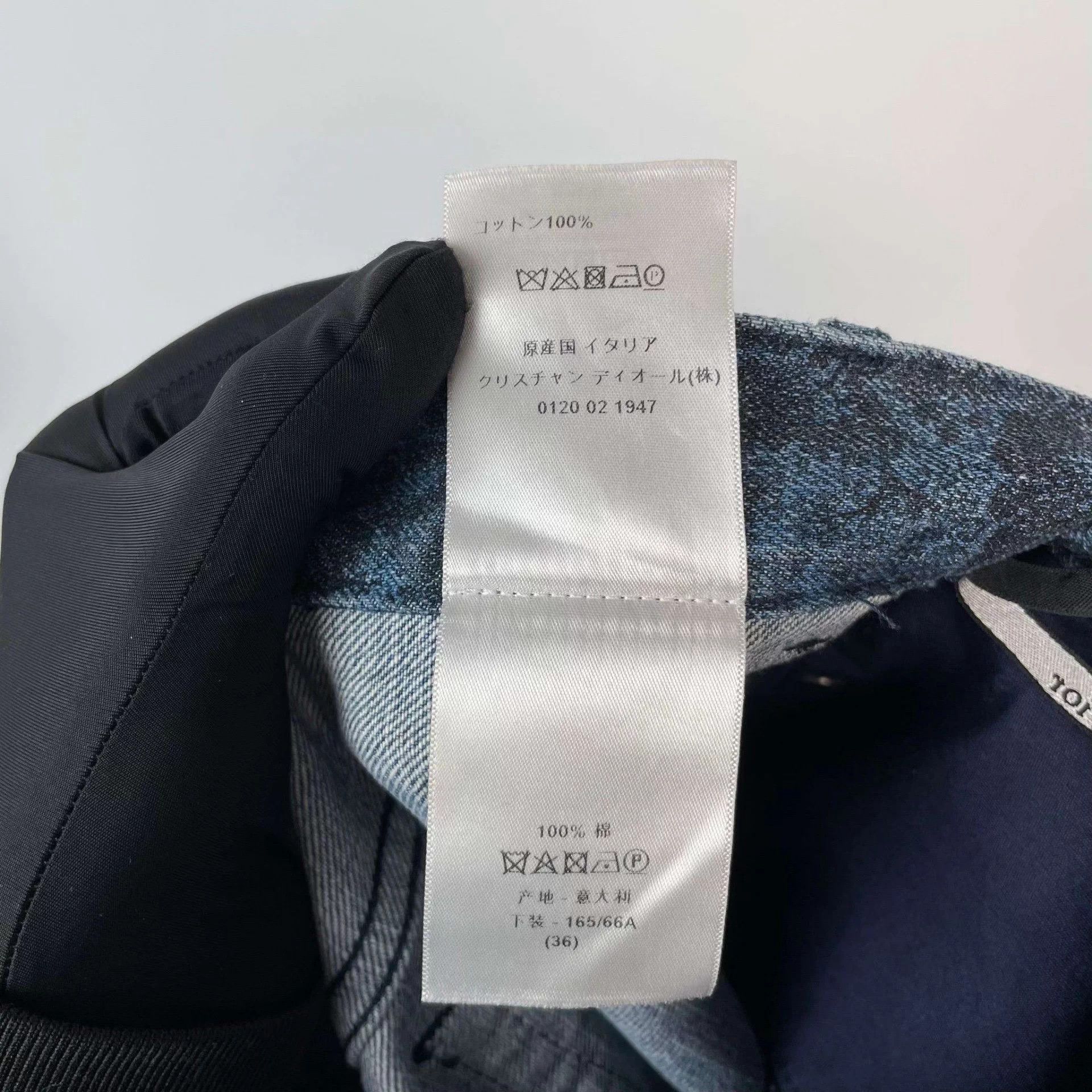 Dior Dior Zoo Print Jeans 38W Blue Size 27" / US 4 / IT 40 - 7 Thumbnail