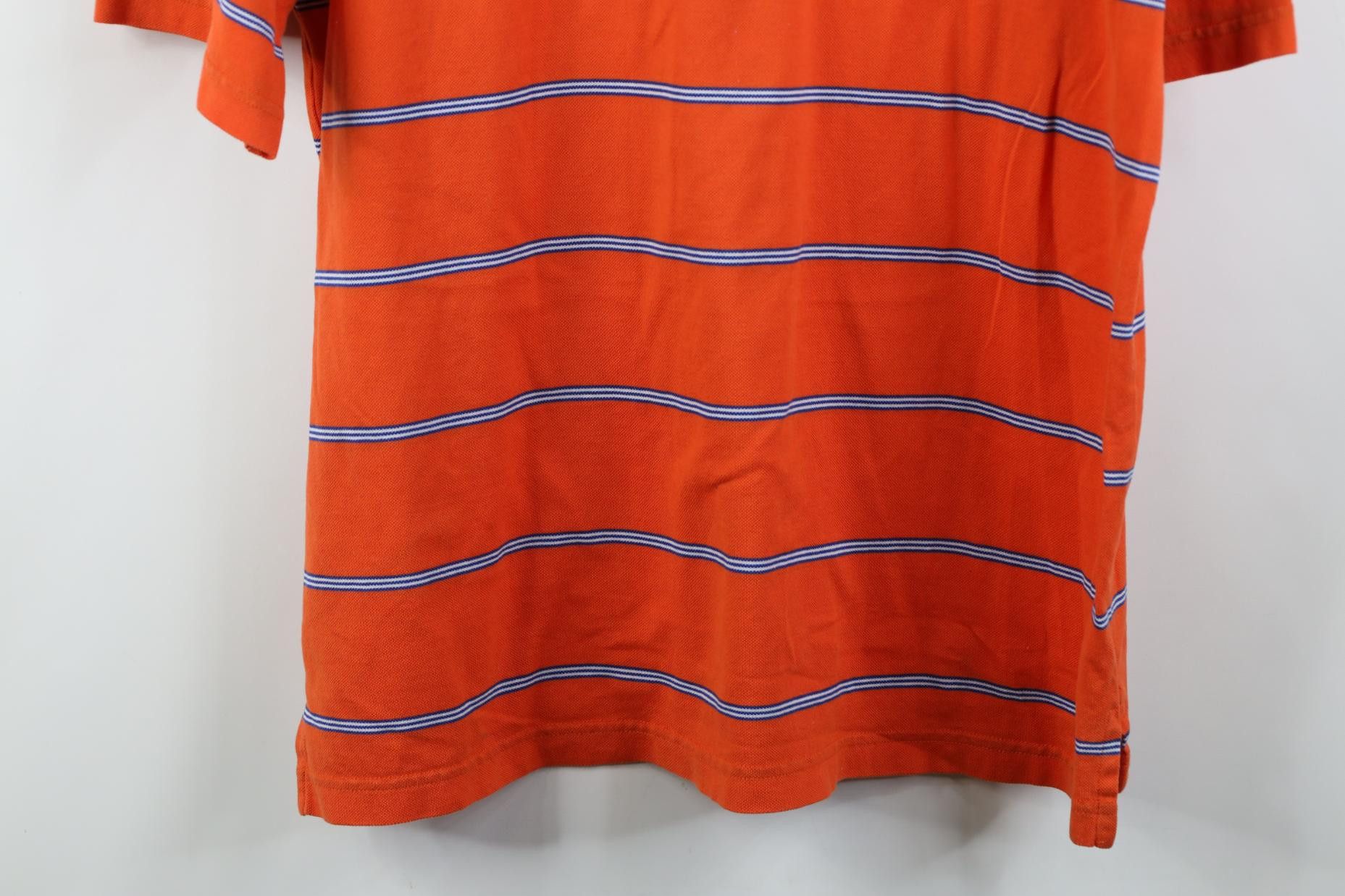 Vintage Vintage 90s Streetwear Knit Collared Golf Polo Shirt Orange Size US L / EU 52-54 / 3 - 15 Thumbnail