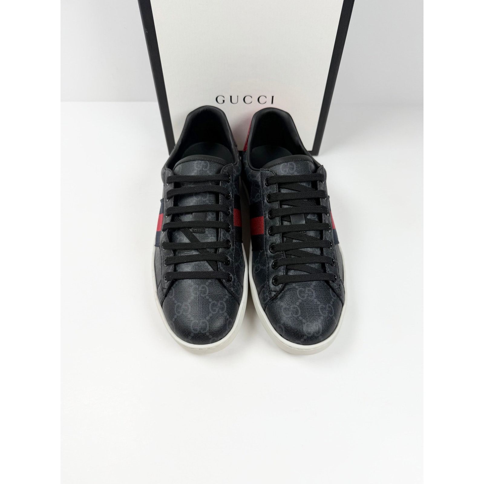Gucci Size 8US - Gucci GG Monogram Sneakers Size US 8 / EU 41 - 3 Thumbnail