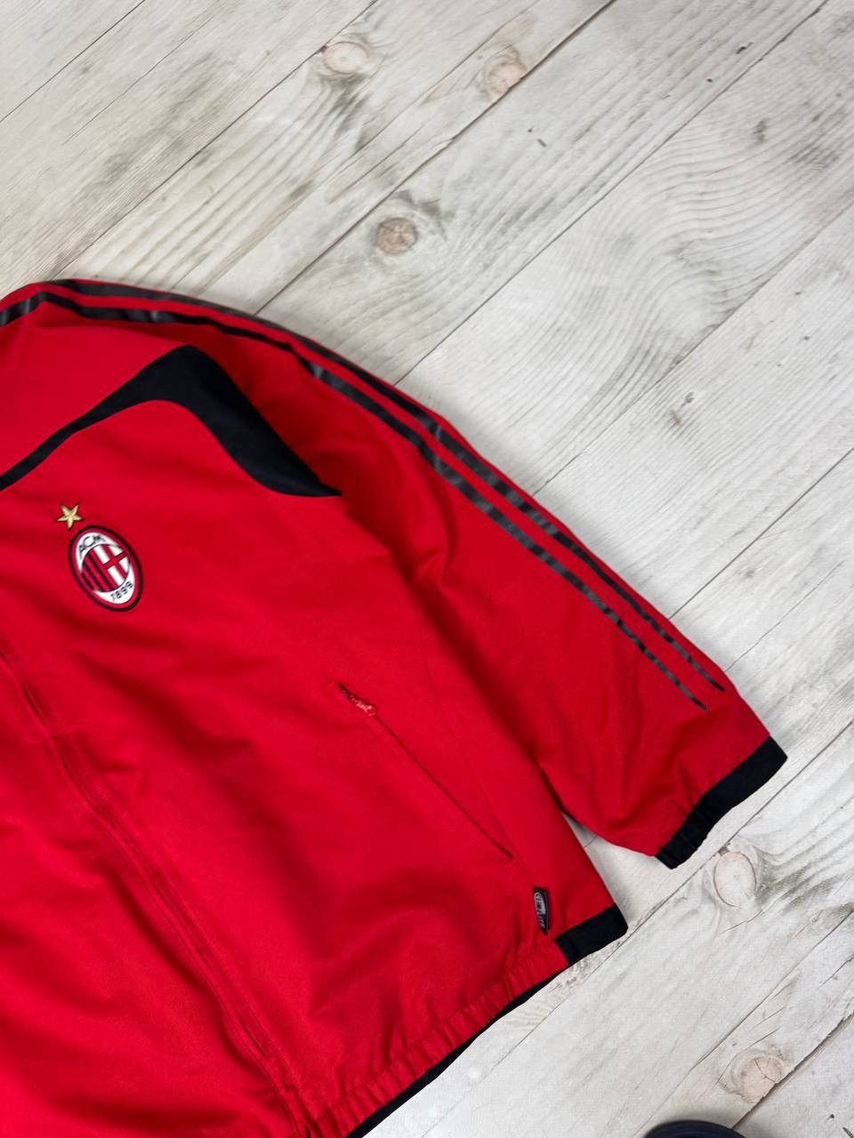 Adidas Vintage Adidas Milan 2004 2005 Training Track Jacket Soccer Size US L / EU 52-54 / 3 - 8 Thumbnail