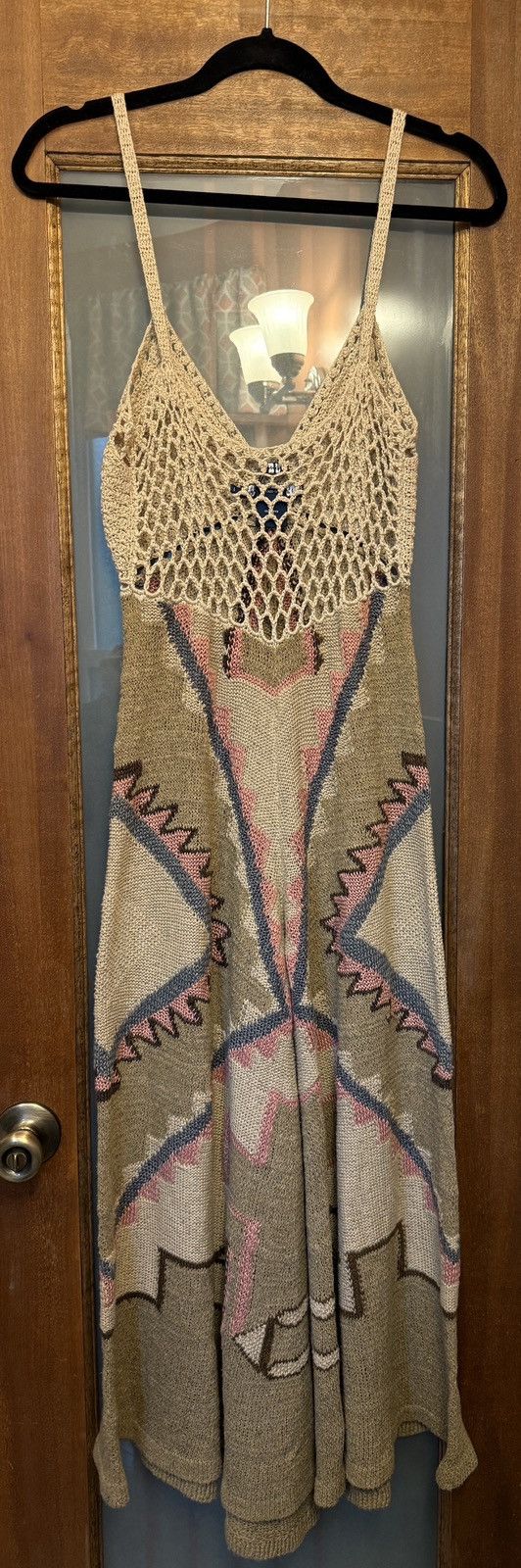 Ralph Lauren Ralph Lauren Vintage Hand Knit Villa American RARE Dress Size L / US 10 / IT 46 - 8 Thumbnail