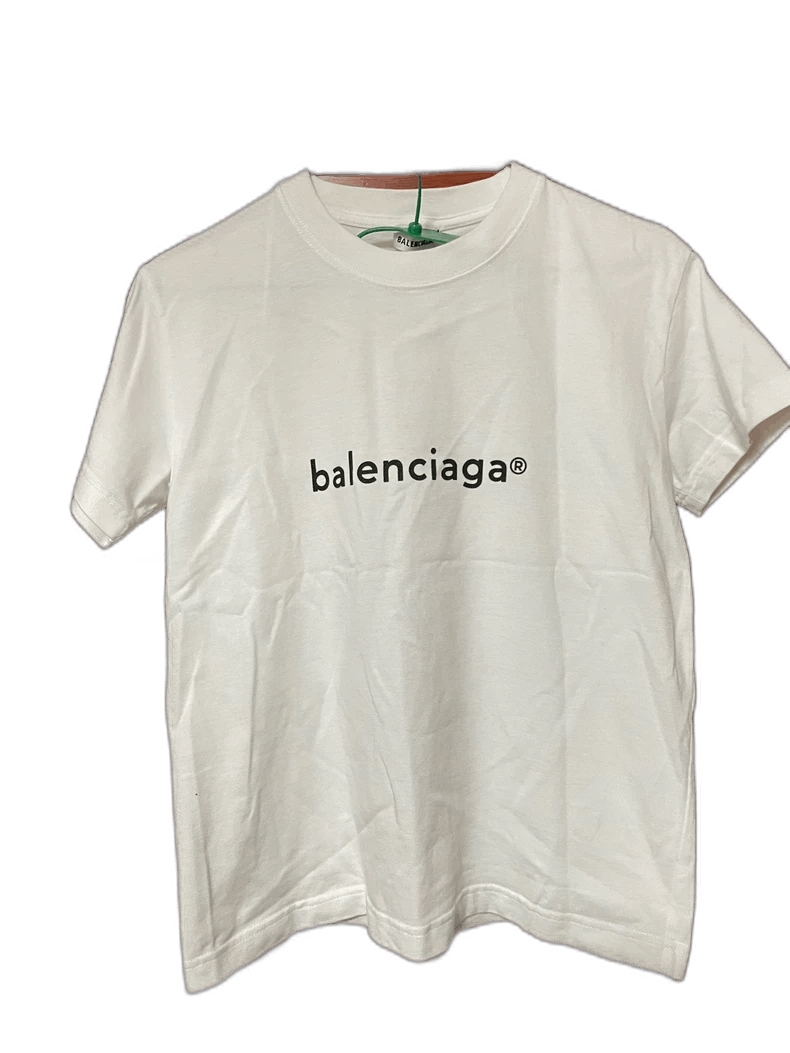 Balenciaga balenciaga white short sleeve t-shirt-2507 Size US M / EU 48-50 / 2 - 1 Thumbnail