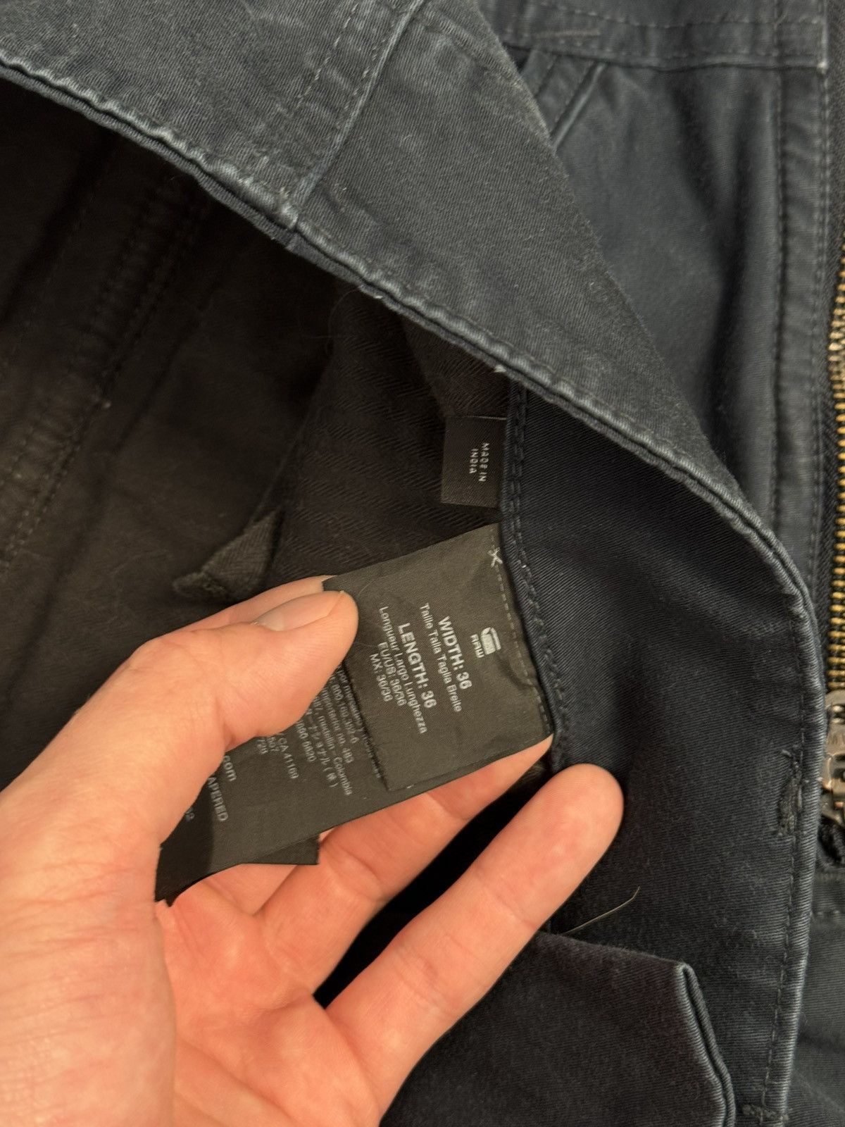 G-Star G-Star RAW Rovic 3D Straight Tapered Cargo Pants Distressed Size US 36 / EU 52 - 20 Thumbnail