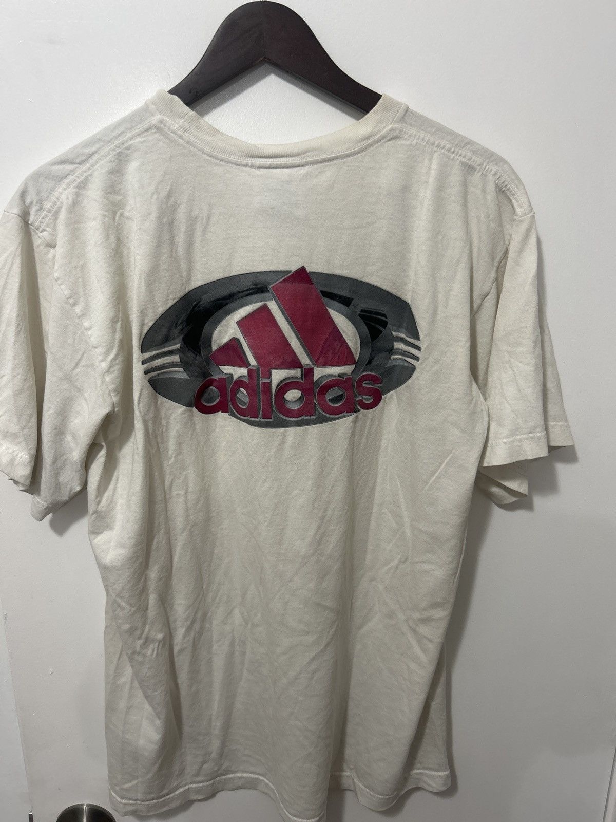 Adidas Vintage adidas T shirt Size US M / EU 48-50 / 2 - 1 Thumbnail