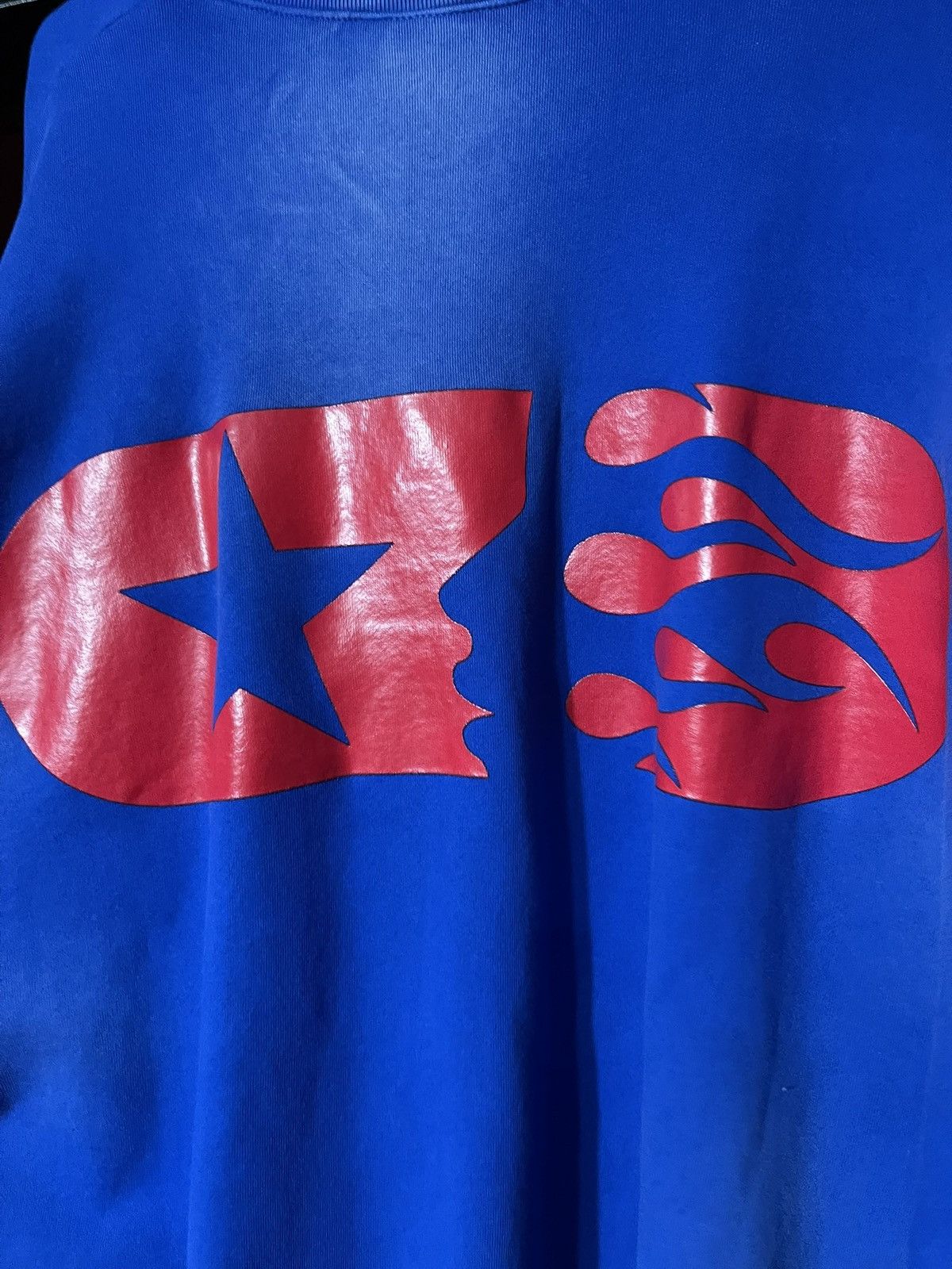 HELLSTAR Hellstar Sport Blue Gel Crewneck Shirt Size Large Size US L / EU 52-54 / 3 - 5 Thumbnail