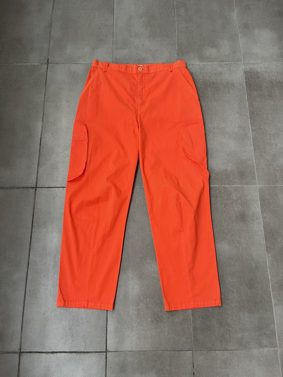 Henrik Vibskov !DS! SS23 Henrik Vibskov Flame Orange Cargo Pants Size US 32 / EU 48 - 8 Thumbnail